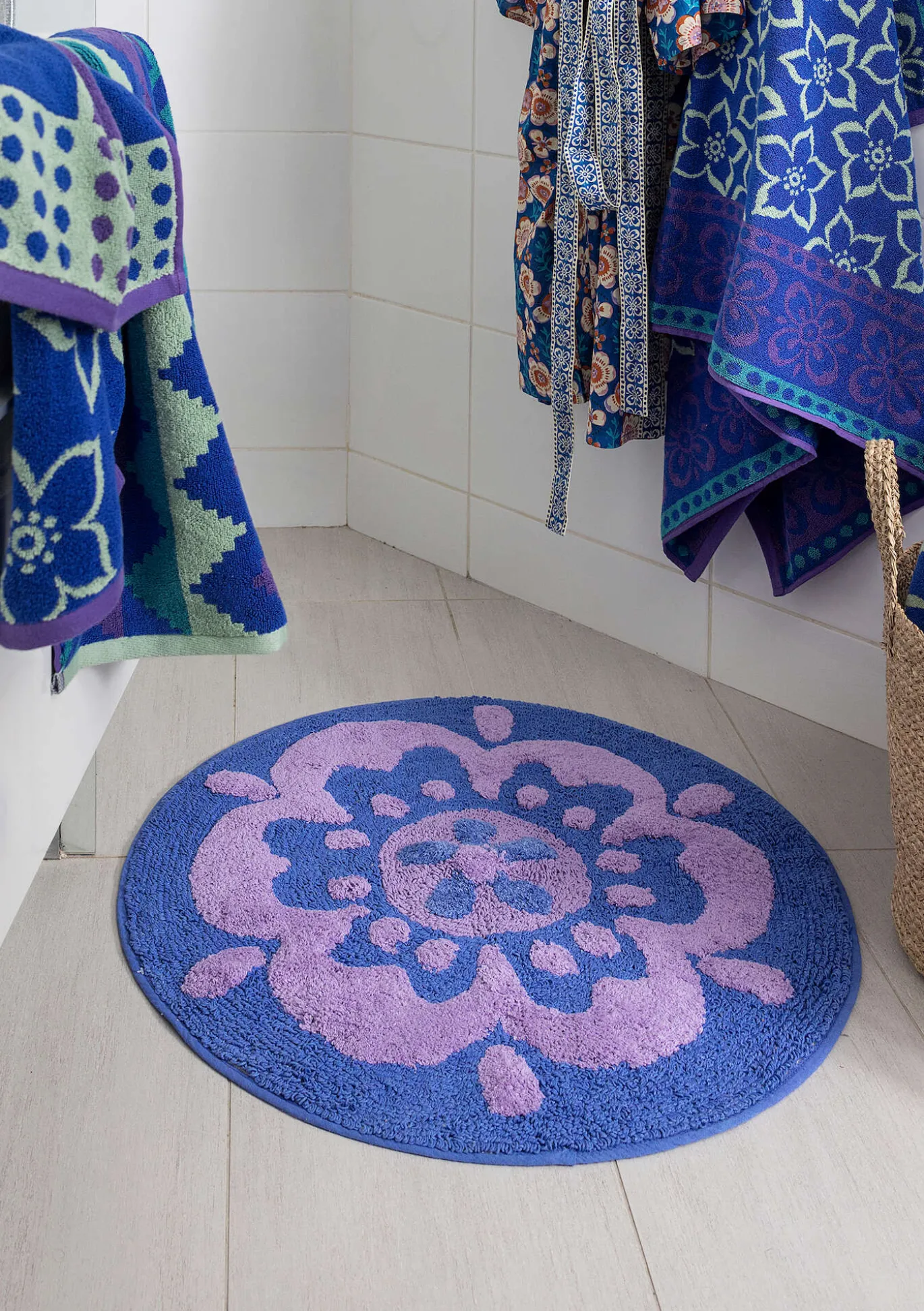 Gudrun Sjödén Badteppich „Stars“ aus Bio-Baumwolle^ Teppiche | Bad-Accessoires