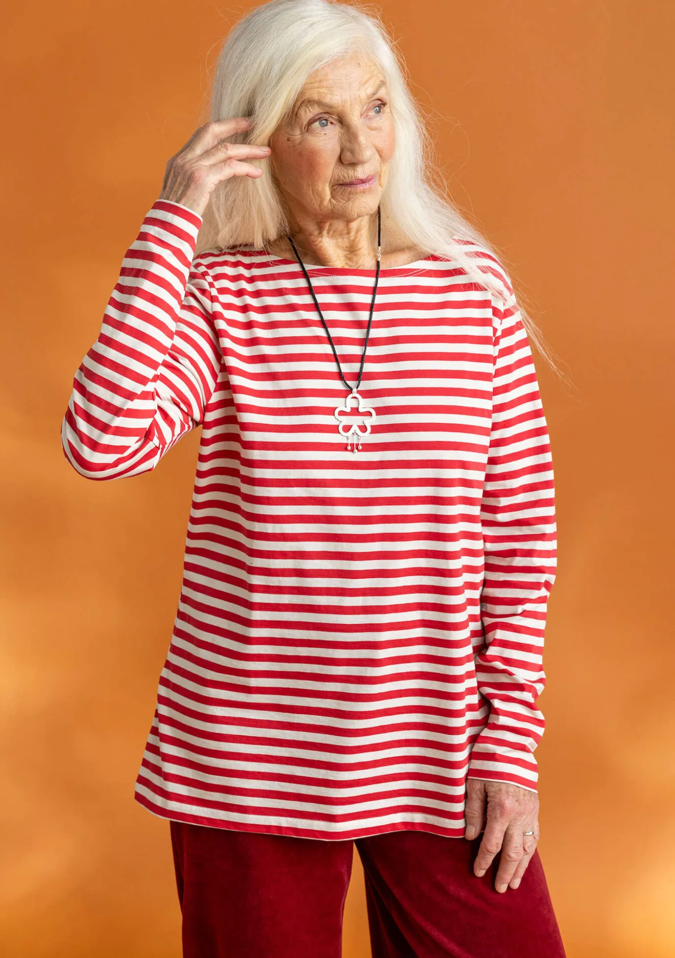 Gudrun Sjödén Basic-Streifenshirt aus Bio-Baumwolle^ Pullover & Shirts