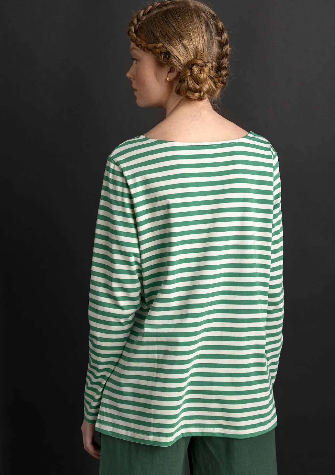Gudrun Sjödén Basic-Streifenshirt aus Bio-Baumwolle^ Pullover & Shirts