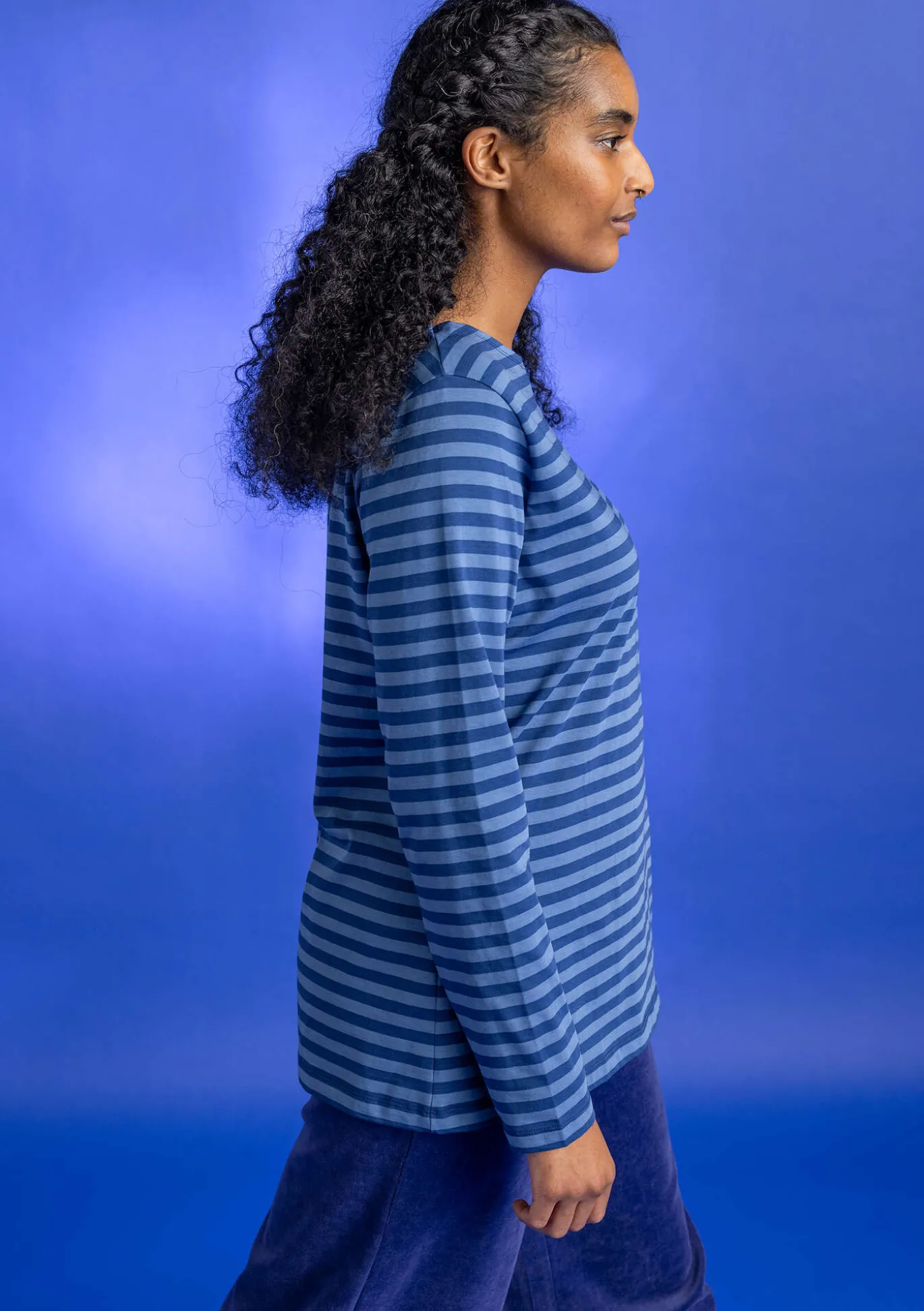 Gudrun Sjödén Basic-Streifenshirt aus Bio-Baumwolle^ Pullover & Shirts