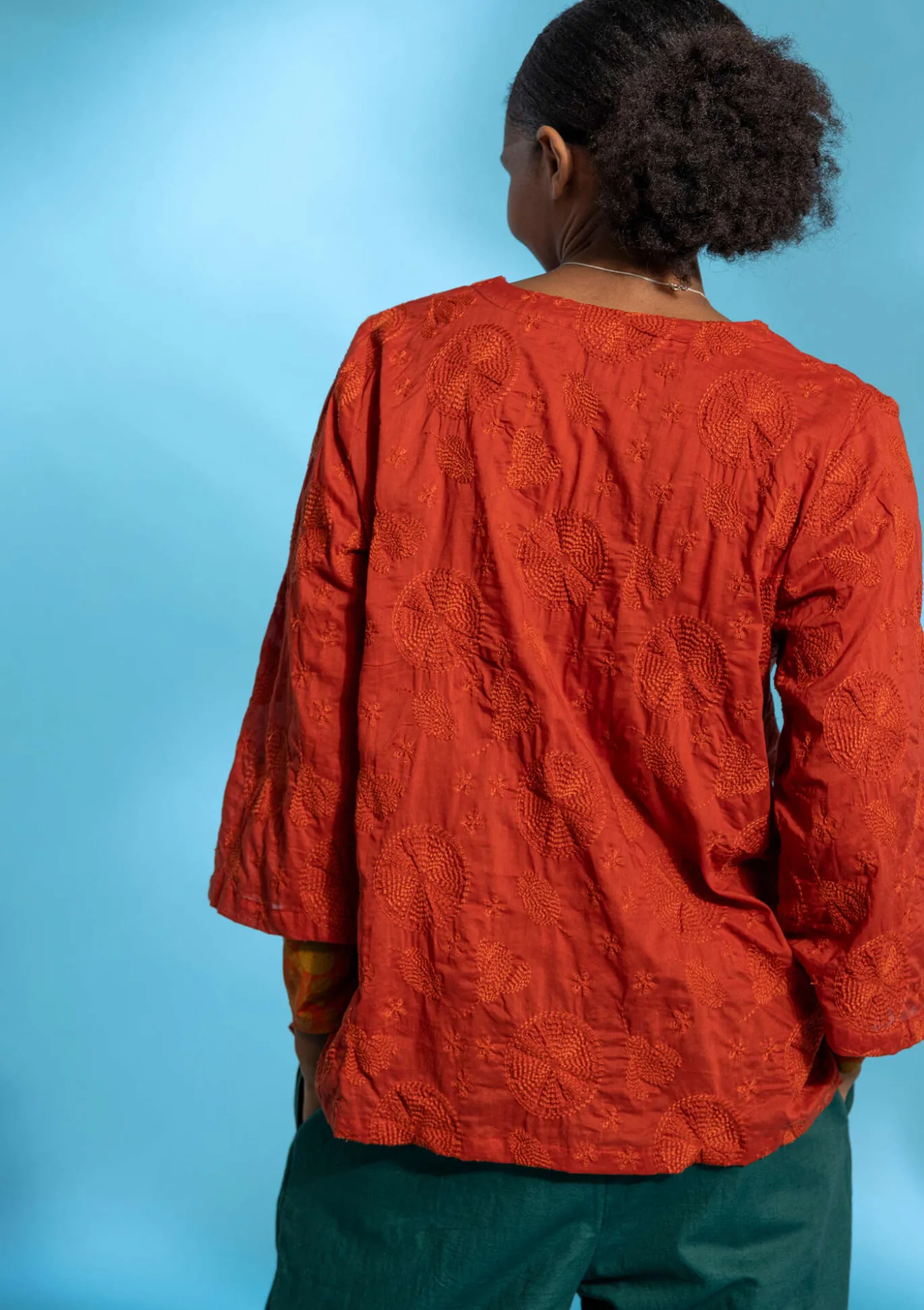 Gudrun Sjödén Bluse „Clementine“ aus Bio-Baumwolle^ Blusen