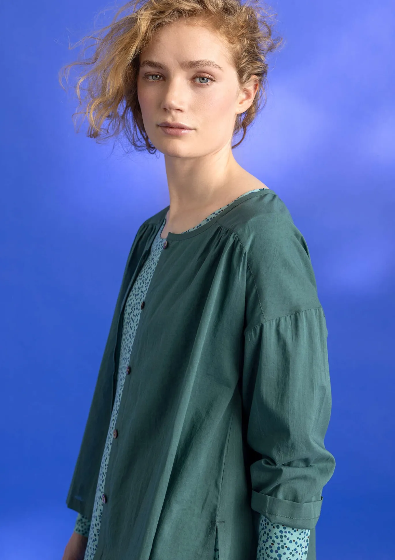Gudrun Sjödén Bluse „Hedda“ aus Bio-Baumwollgewebe^ Blusen