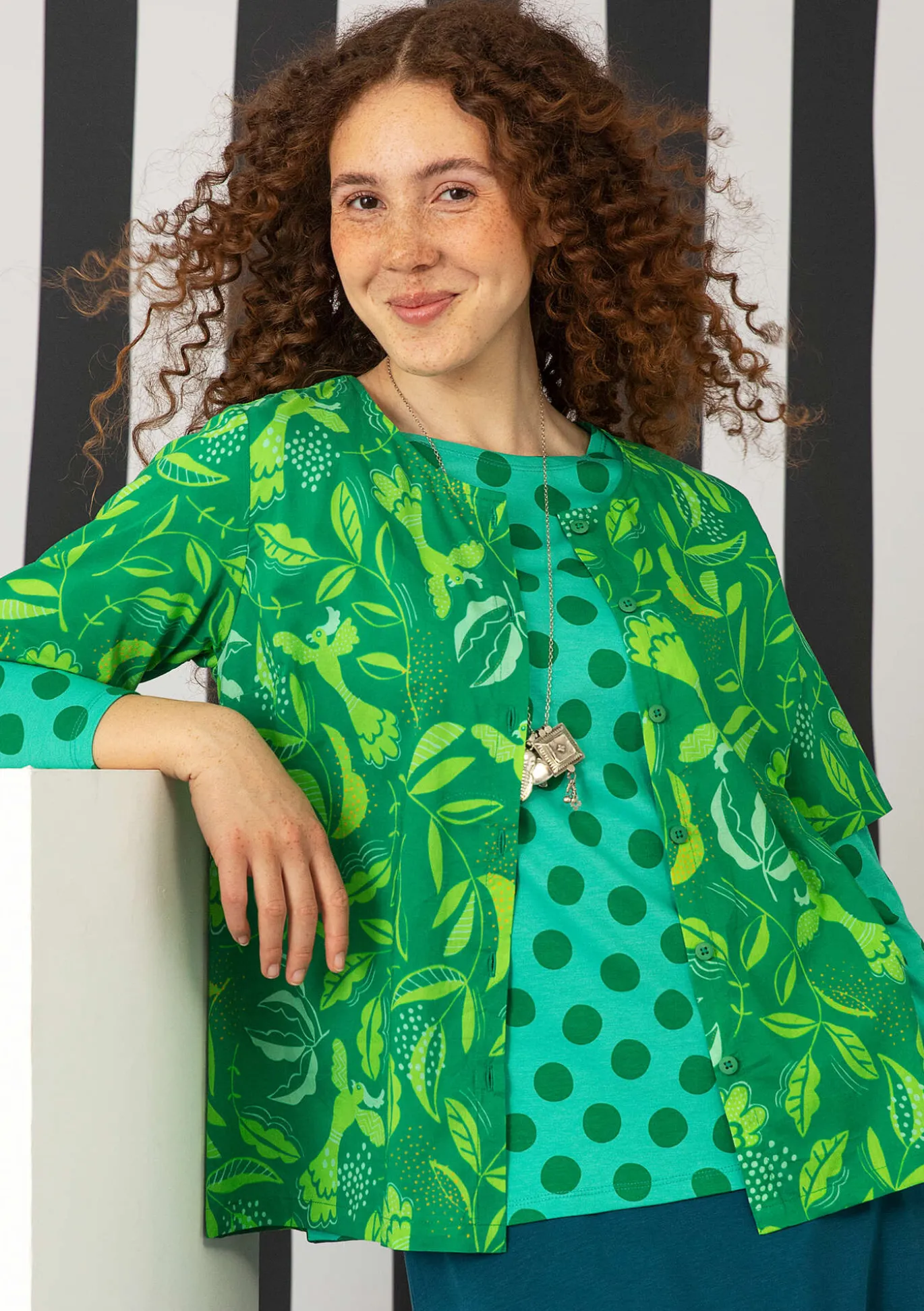 Gudrun Sjödén Bluse „Uuve“ aus Bio-Baumwolle^ Blusen