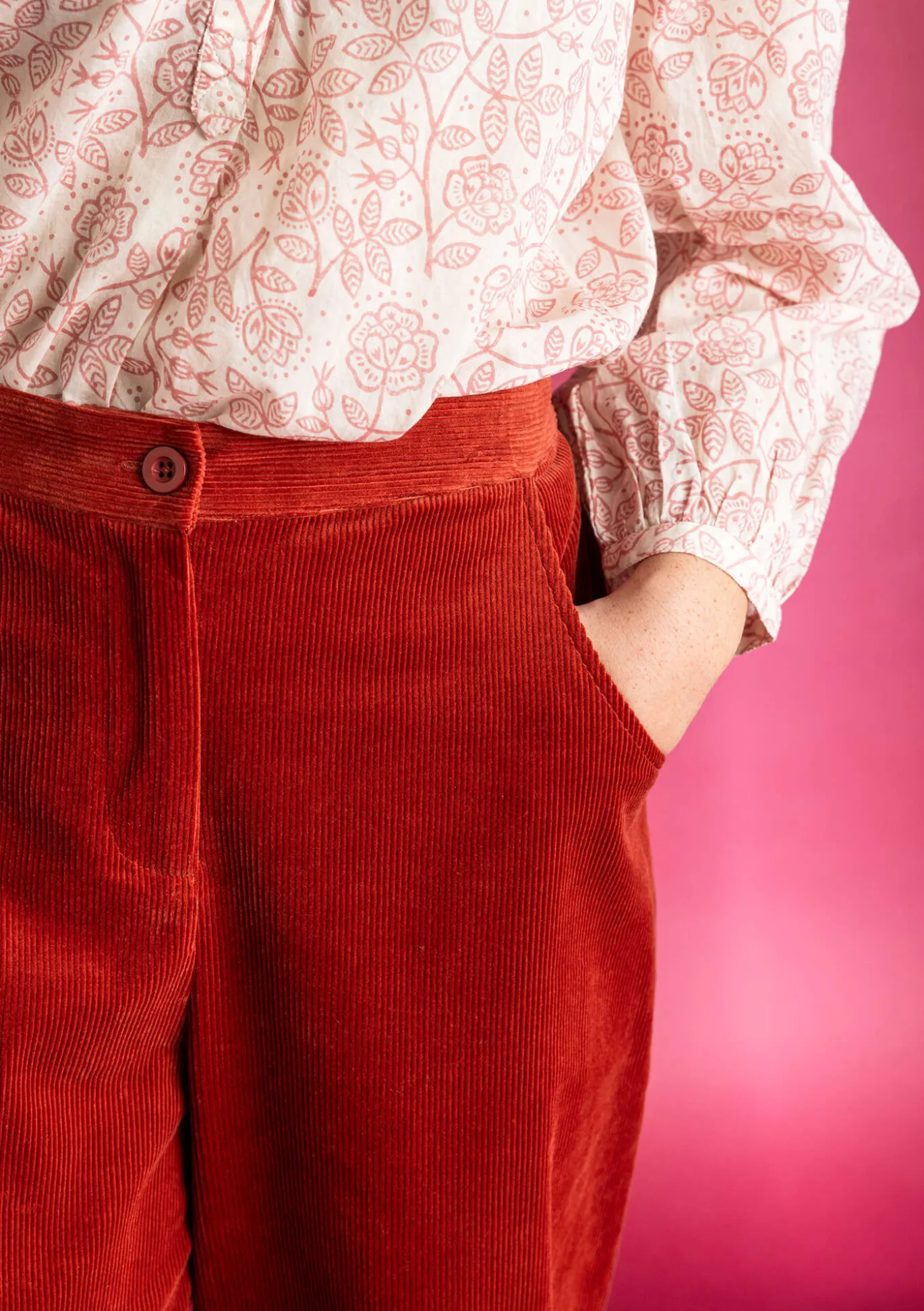 Gudrun Sjödén Cordhose aus Bio-Baumwolle/Elasthan^ Hosen