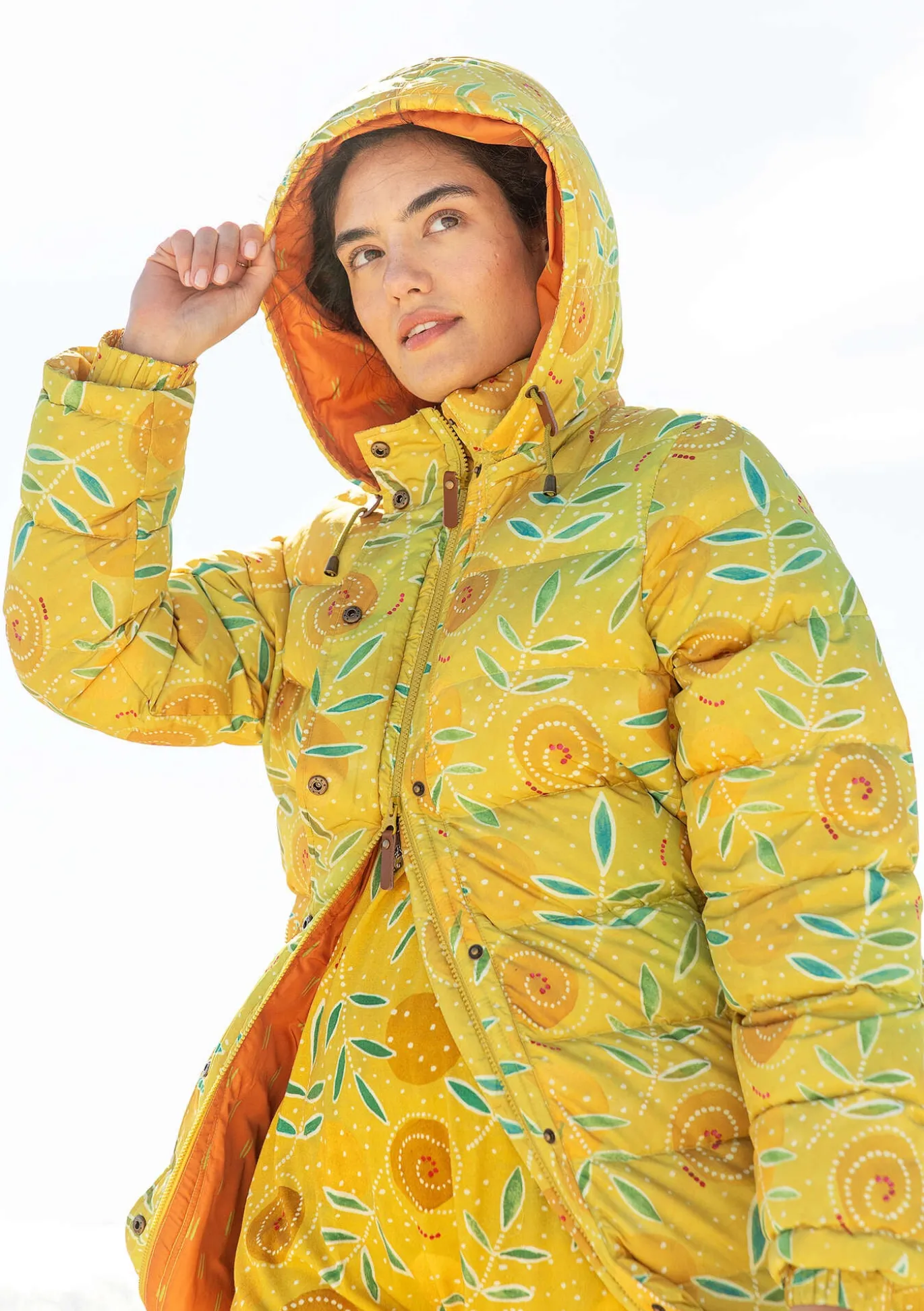 Gudrun Sjödén Daunenmantel „Bhumika“ aus Recycling-Polyester/Daunen^ Jacken & Mäntel