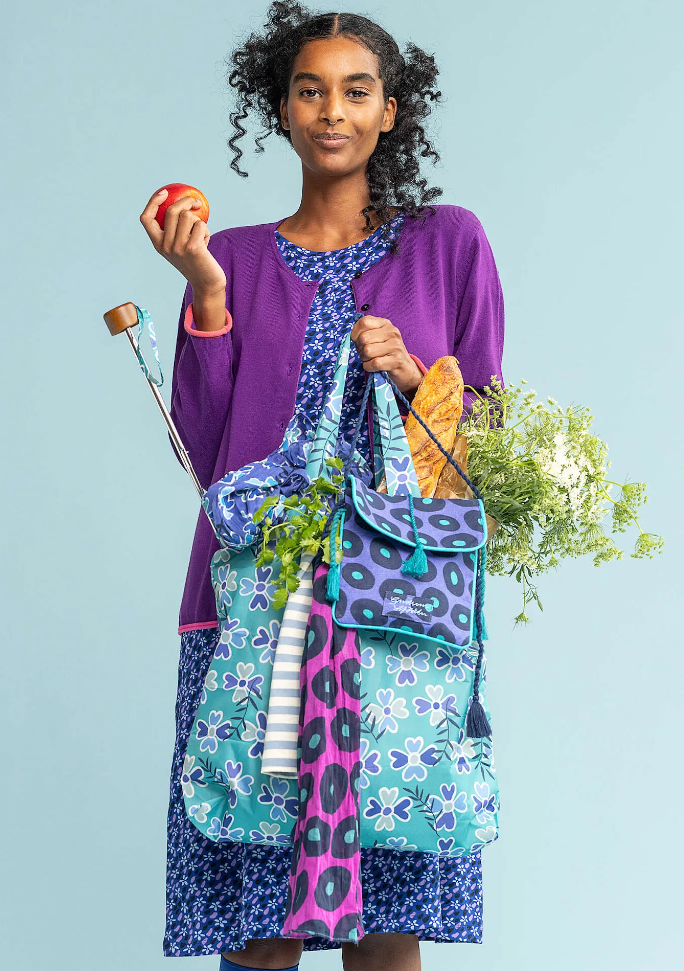 Gudrun Sjödén Faltshopper „Peggy“ aus Recycling-Polyester^ Taschen | Accessoires