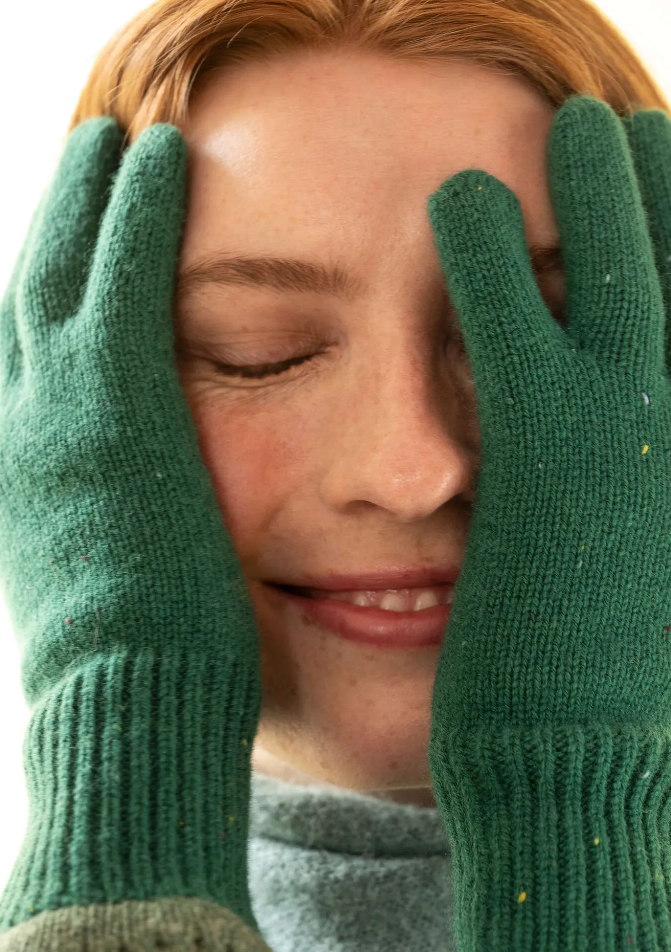 Gudrun Sjödén Fingerhandschuhe aus Lammwolle^ Accessoires