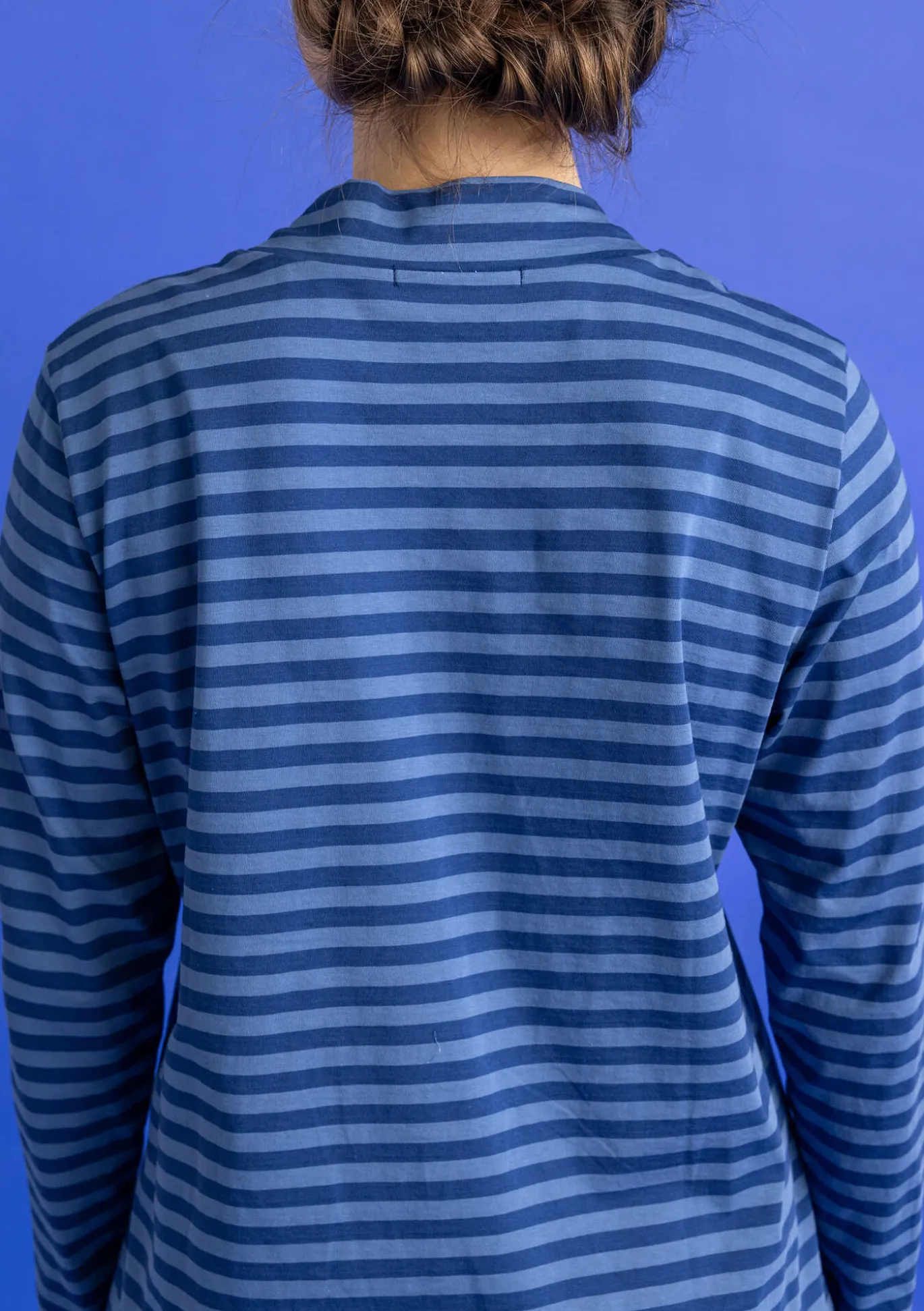 Gudrun Sjödén Gestreiftes Stehkragenshirt aus Bio-Baumwolle^ Pullover & Shirts
