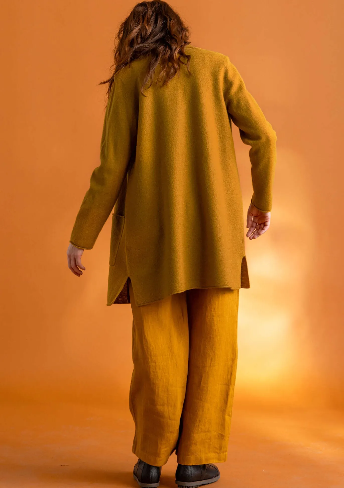 Gudrun Sjödén Gestrickter Blazer aus gefilzter Bio-Wolle^ Jacken & Mäntel | Strickjacken