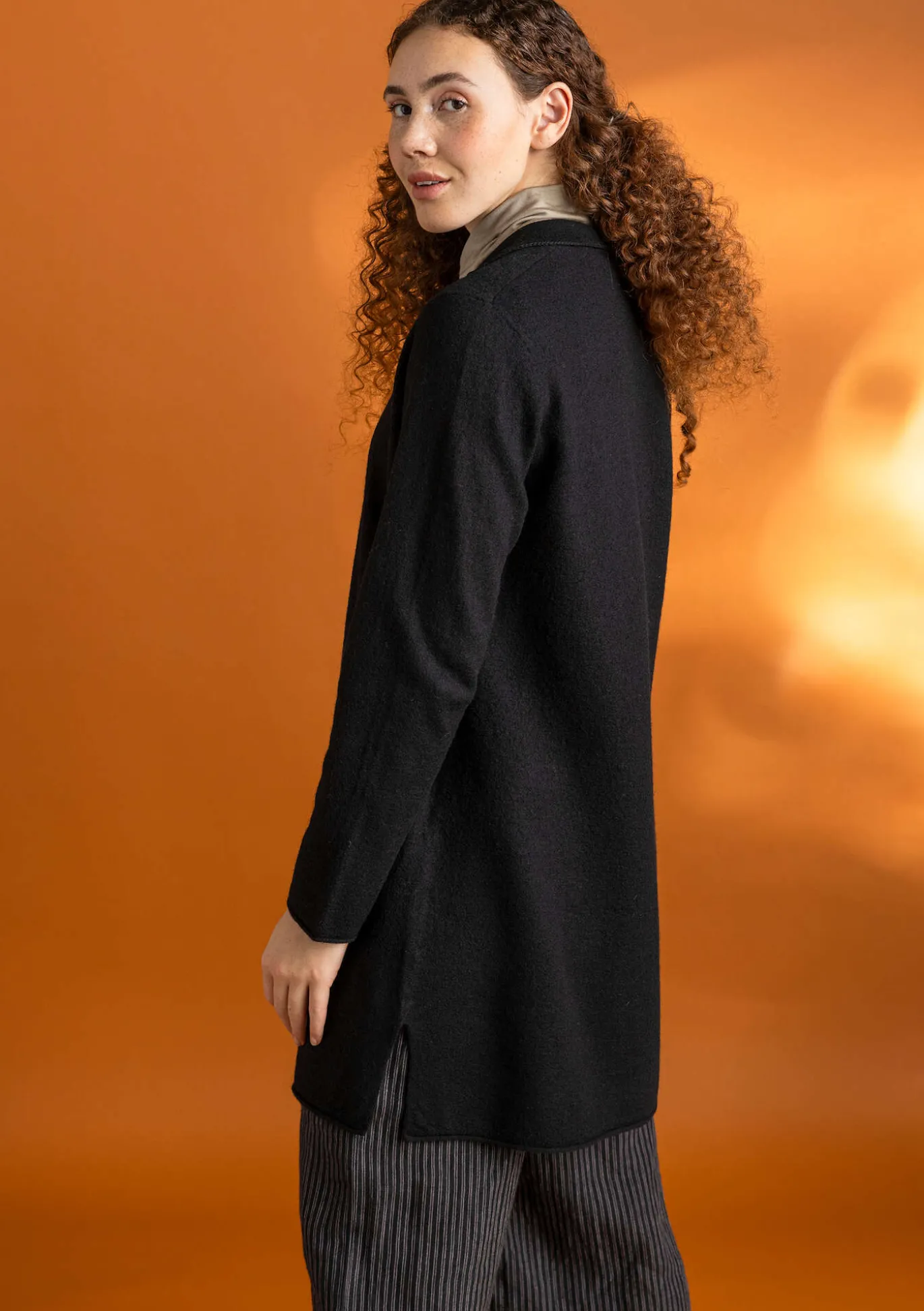 Gudrun Sjödén Gestrickter Blazer aus gefilzter Bio-Wolle^ Jacken & Mäntel | Strickjacken