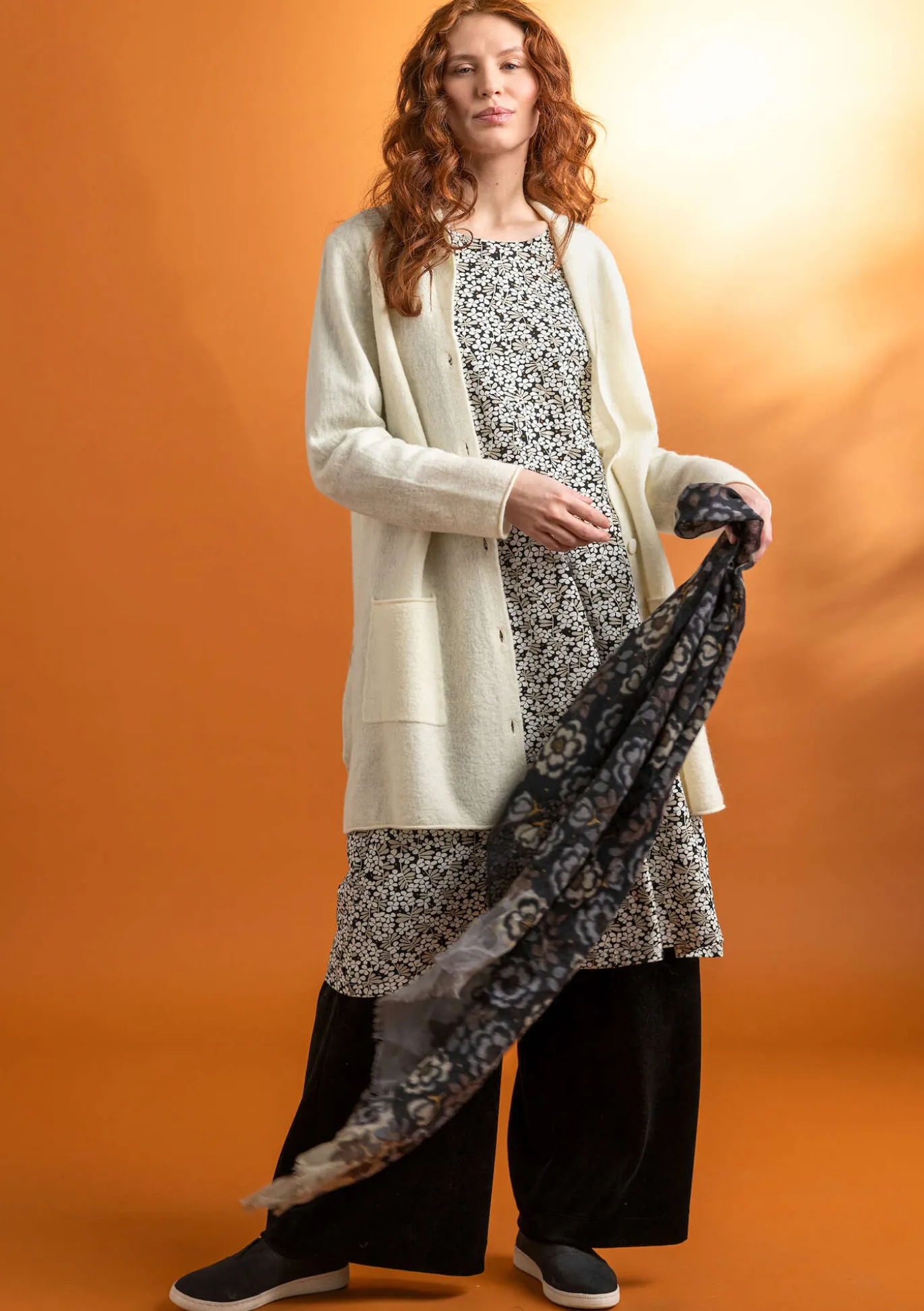 Gudrun Sjödén Gestrickter Blazer aus gefilzter Bio-Wolle^ Jacken & Mäntel | Strickjacken