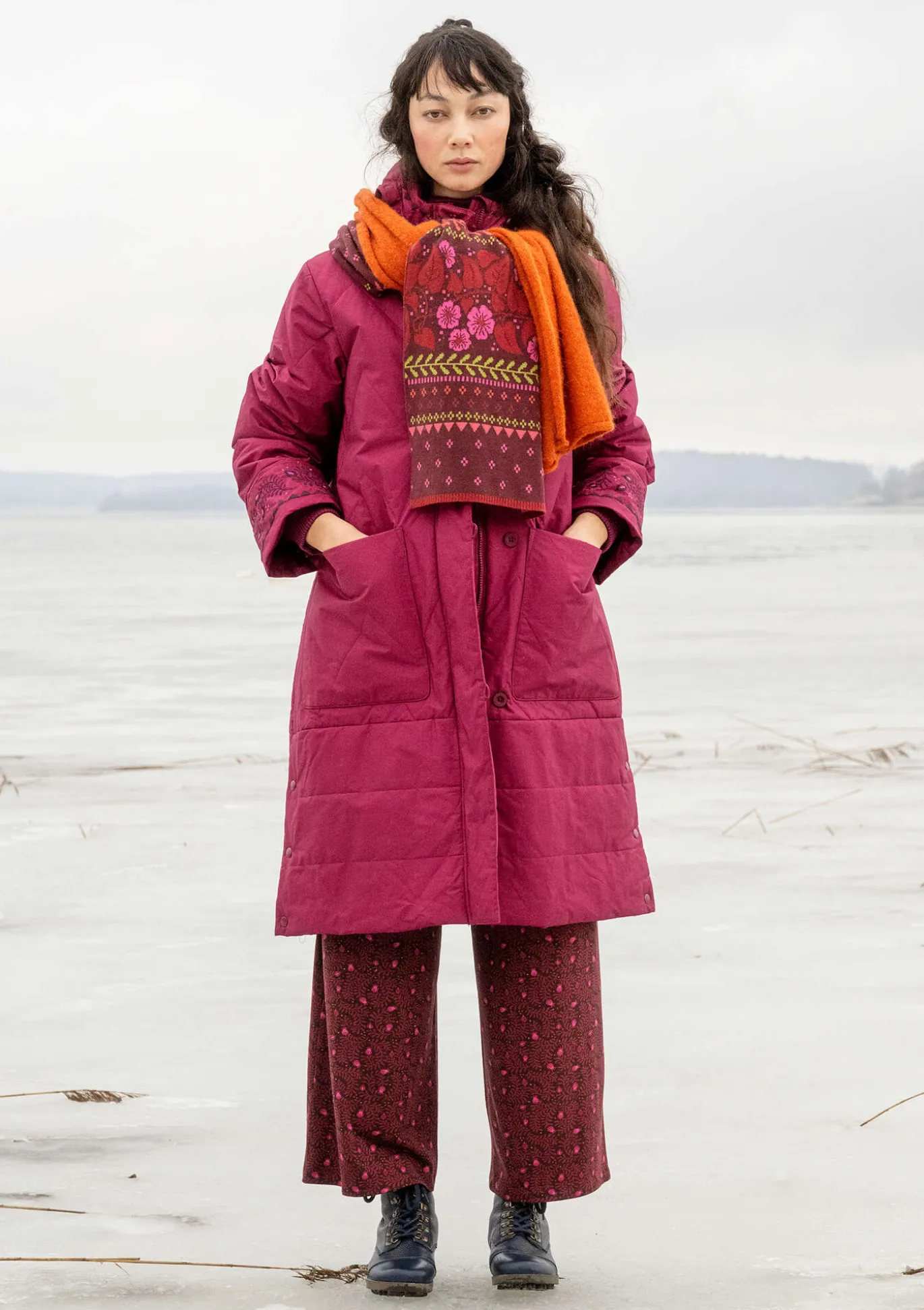 Gudrun Sjödén Gewebter Steppmantel „Svalbard“^ Jacken & Mäntel
