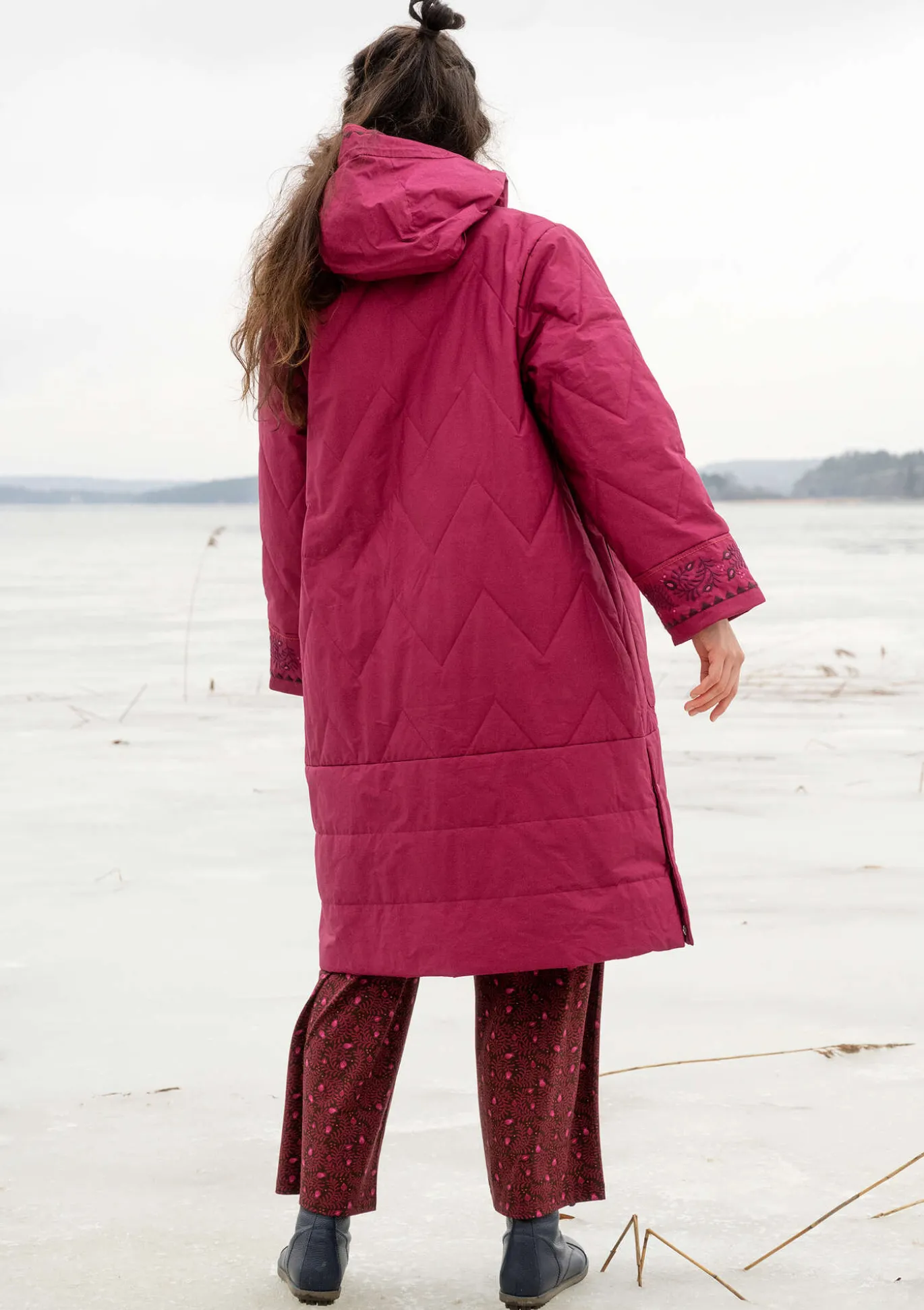 Gudrun Sjödén Gewebter Steppmantel „Svalbard“^ Jacken & Mäntel