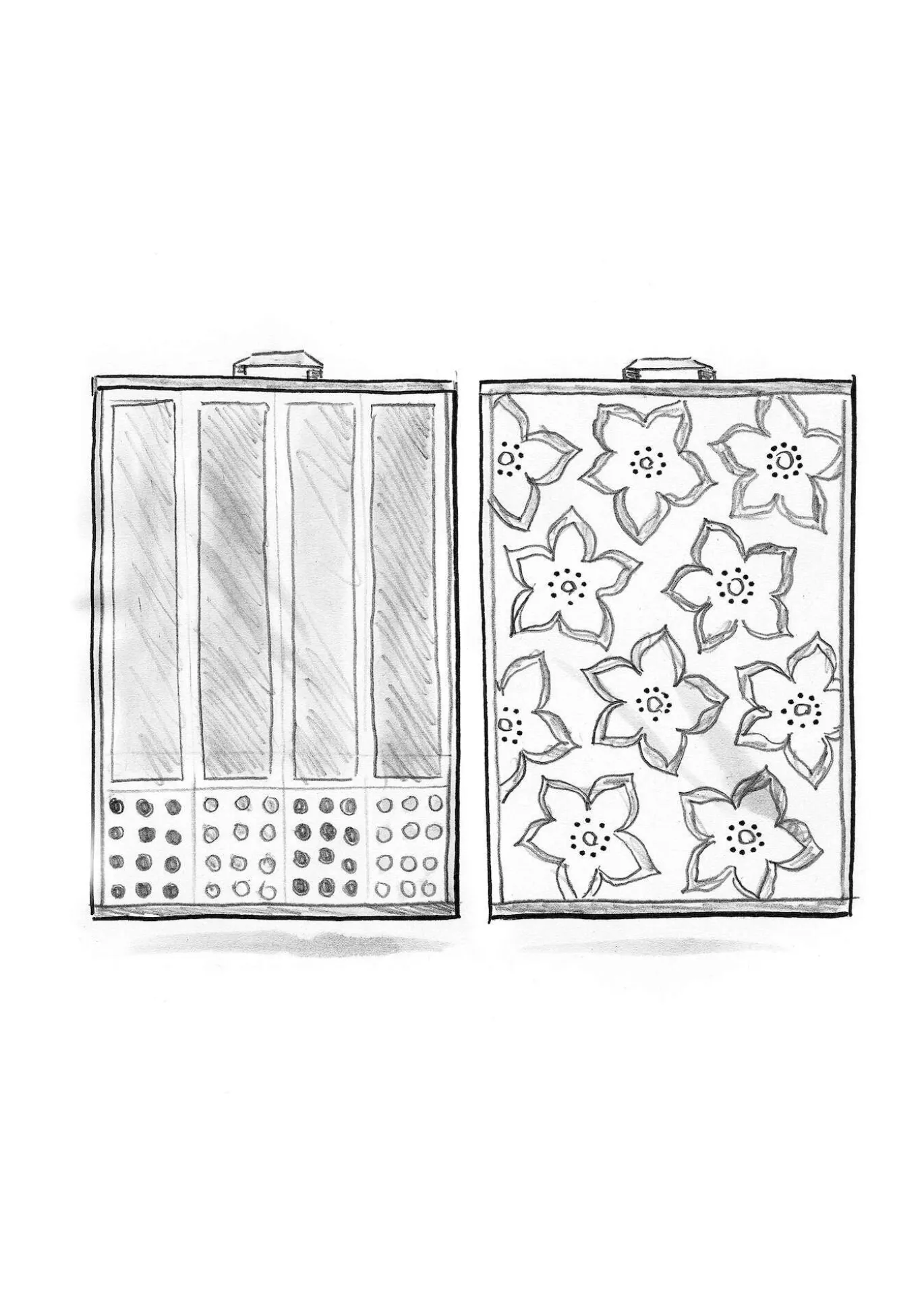 Gudrun Sjödén Gästehandtuch „Flow“ aus Bio-Baumwolle (2er-Pack)^ Frottee | Bad-Accessoires