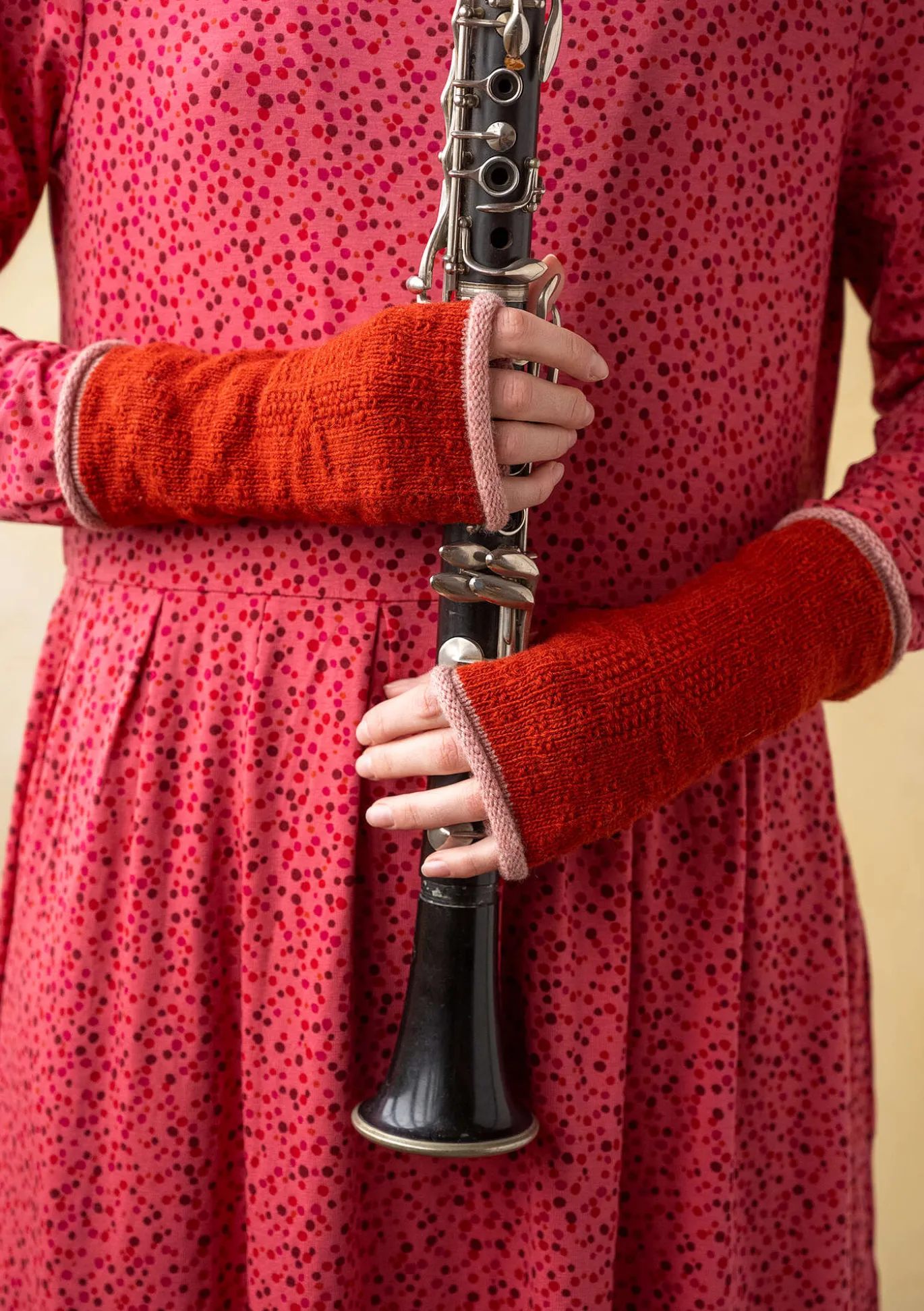 Gudrun Sjödén Handstulpen „Vega“ aus Recycling-Wolle/Lammwolle^ Accessoires
