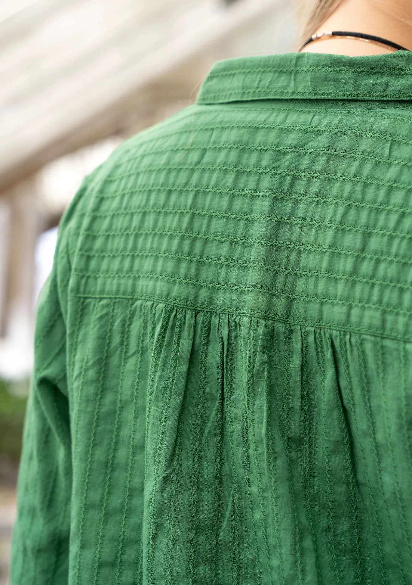 Gudrun Sjödén Hemdblusenkleid „Värmland“ aus Bio-Baumwollgewebe^ Pullover & Shirts | Kleider