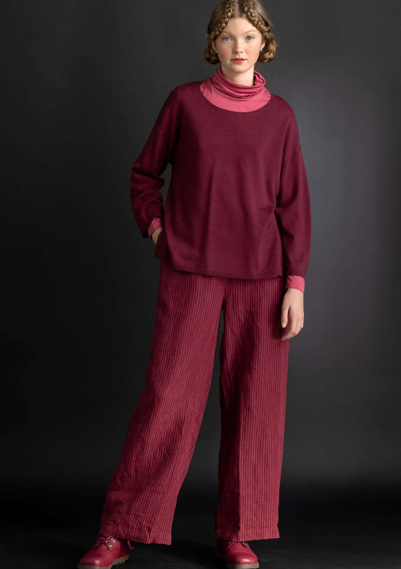 Gudrun Sjödén Hose „Asta“ aus Leinengewebe^ Hosen
