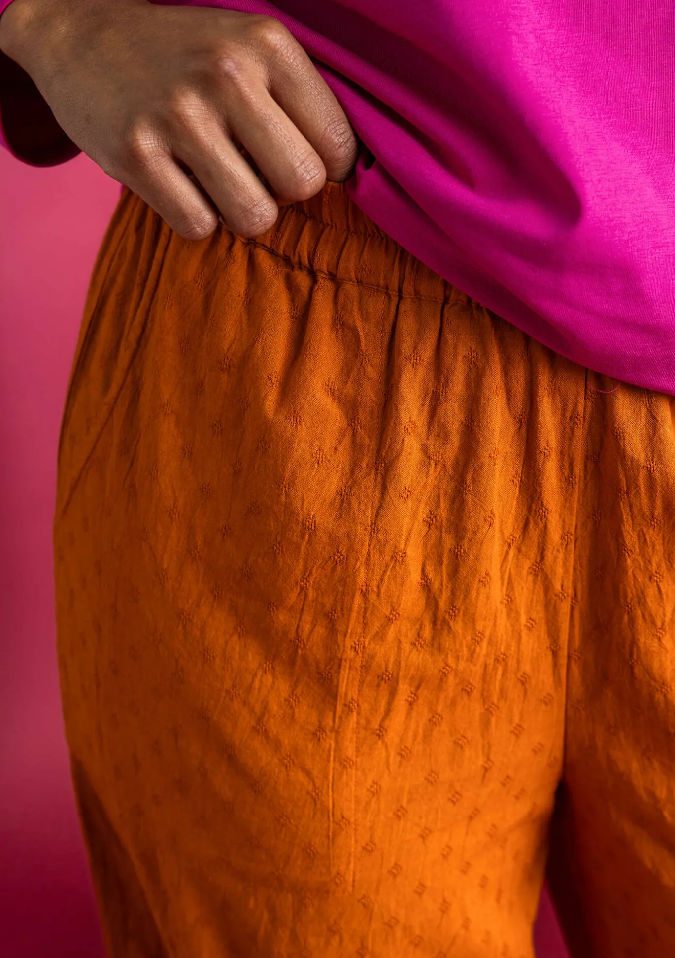 Gudrun Sjödén Hose aus Bio-Baumwolldobby^ Hosen