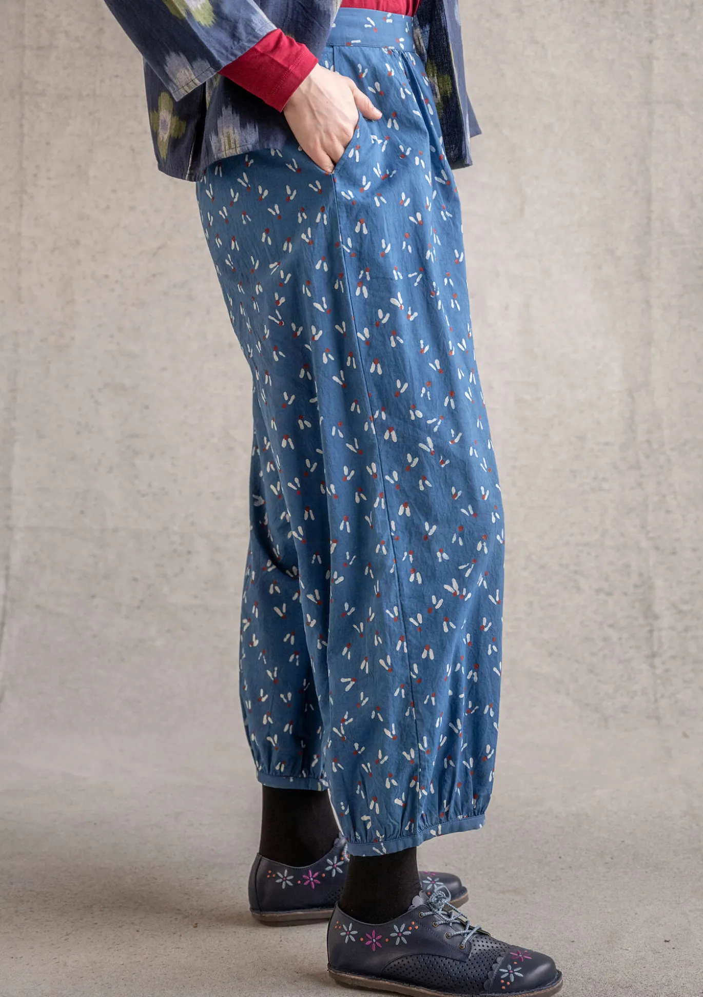 Gudrun Sjödén Hose „Mud“ aus Bio-Baumwollgewebe^ Hosen
