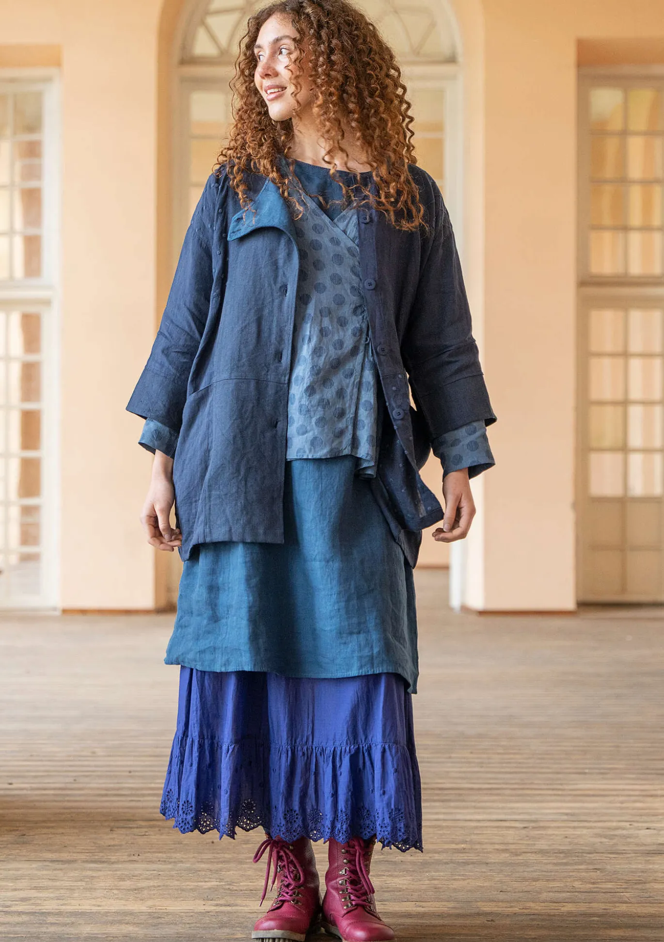 Gudrun Sjödén Jacke „Andante“ aus Leinen^ Jacken & Mäntel