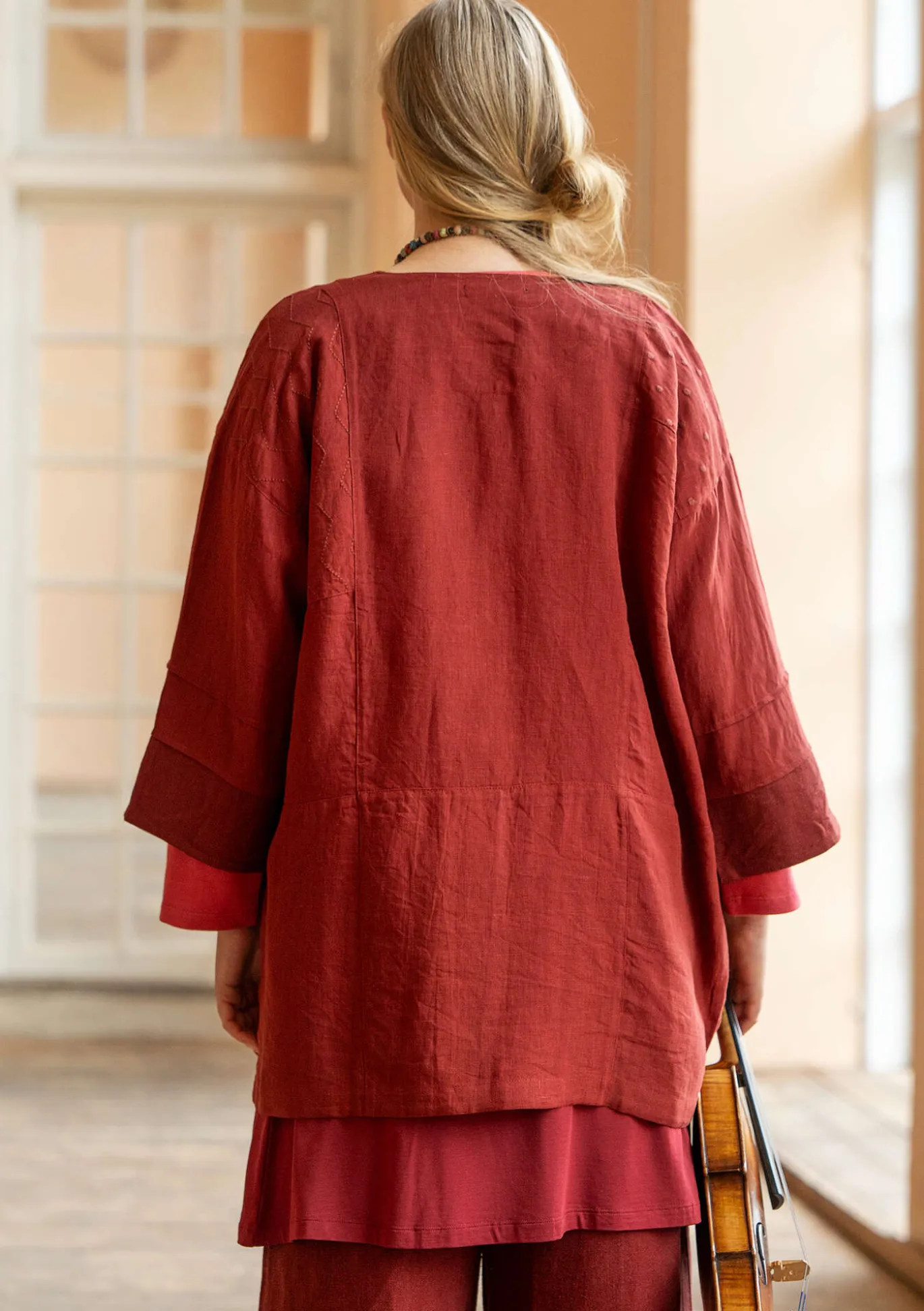 Gudrun Sjödén Jacke „Andante“ aus Leinen^ Jacken & Mäntel
