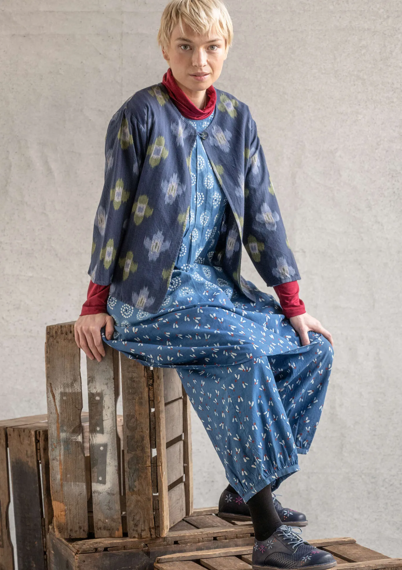 Gudrun Sjödén Jäckchen „Harda“ aus Baumwollgewebe^ Jacken & Mäntel
