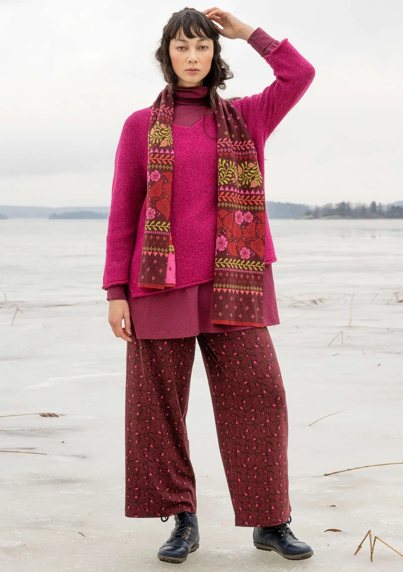 Gudrun Sjödén Jerseyhose „Aurora“ aus Bio-Baumwolle/Modal/Elasthan^ Hosen