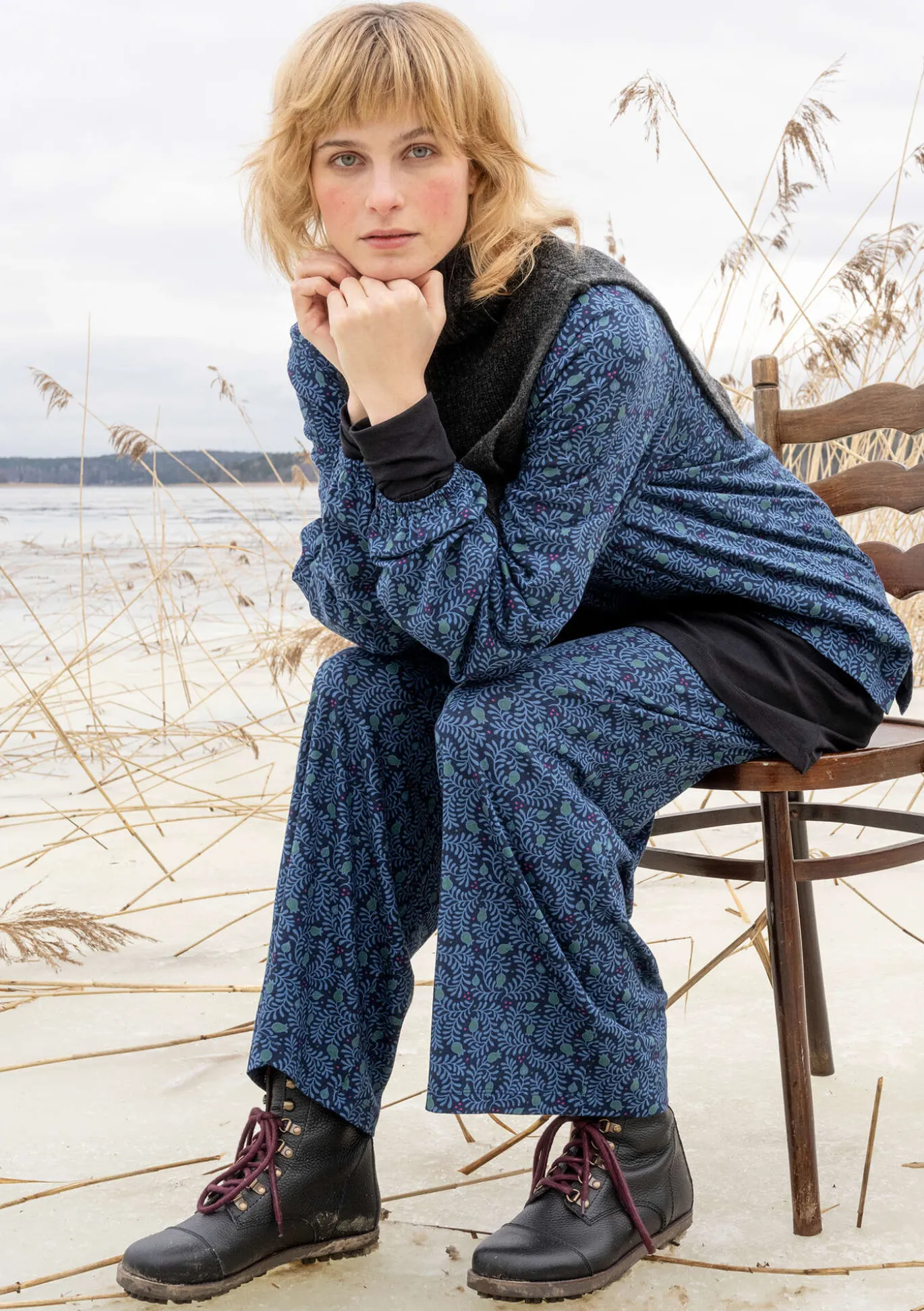 Gudrun Sjödén Jerseyhose „Aurora“ aus Bio-Baumwolle/Modal/Elasthan^ Hosen