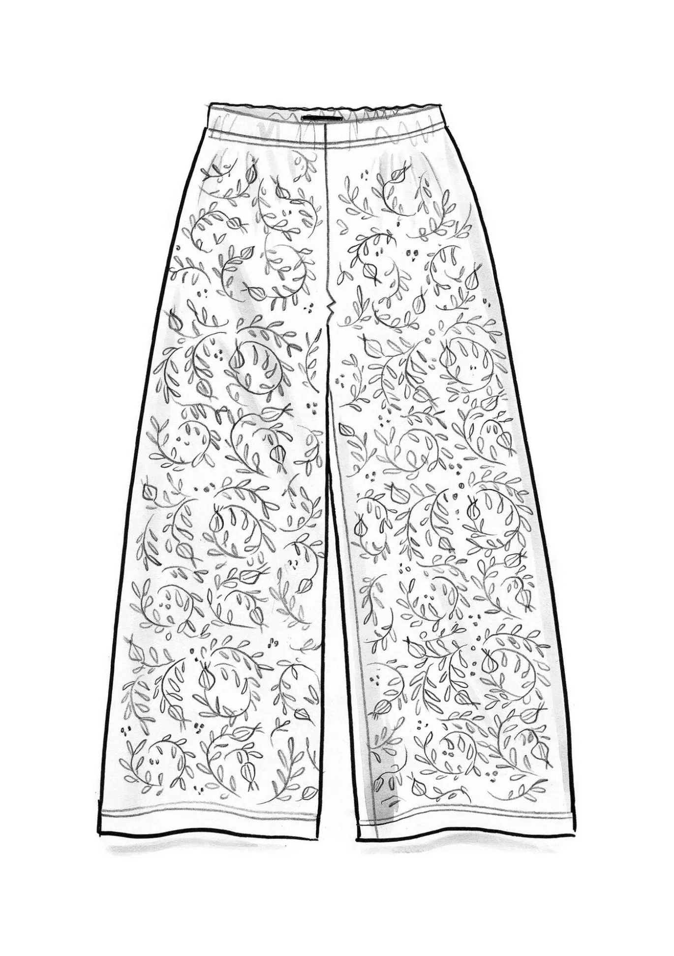 Gudrun Sjödén Jerseyhose „Aurora“ aus Bio-Baumwolle/Modal/Elasthan^ Hosen