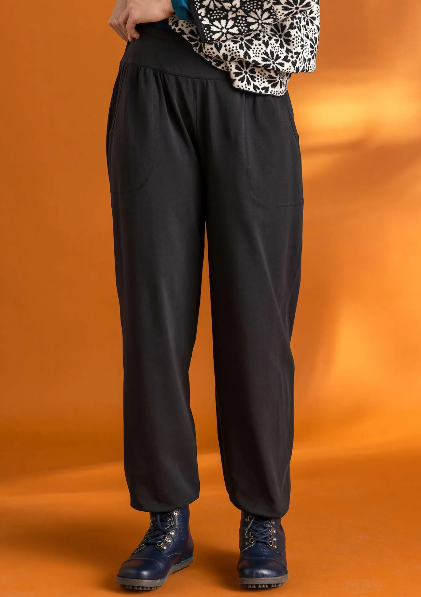 Gudrun Sjödén Jerseyhose aus Bio-Baumwolle/Elasthan^ Hosen