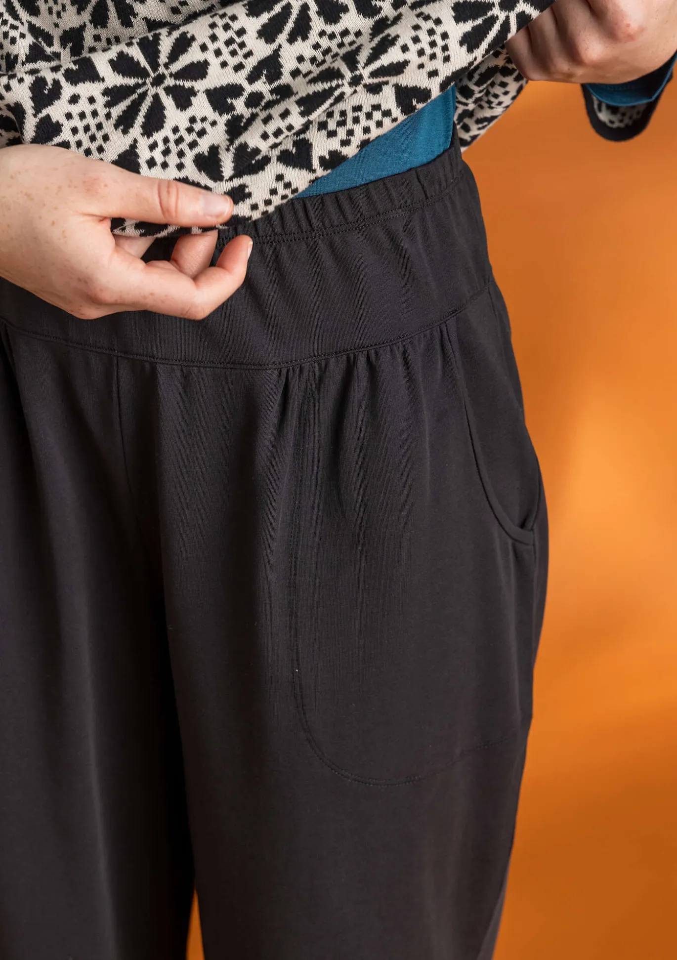 Gudrun Sjödén Jerseyhose aus Bio-Baumwolle/Elasthan^ Hosen