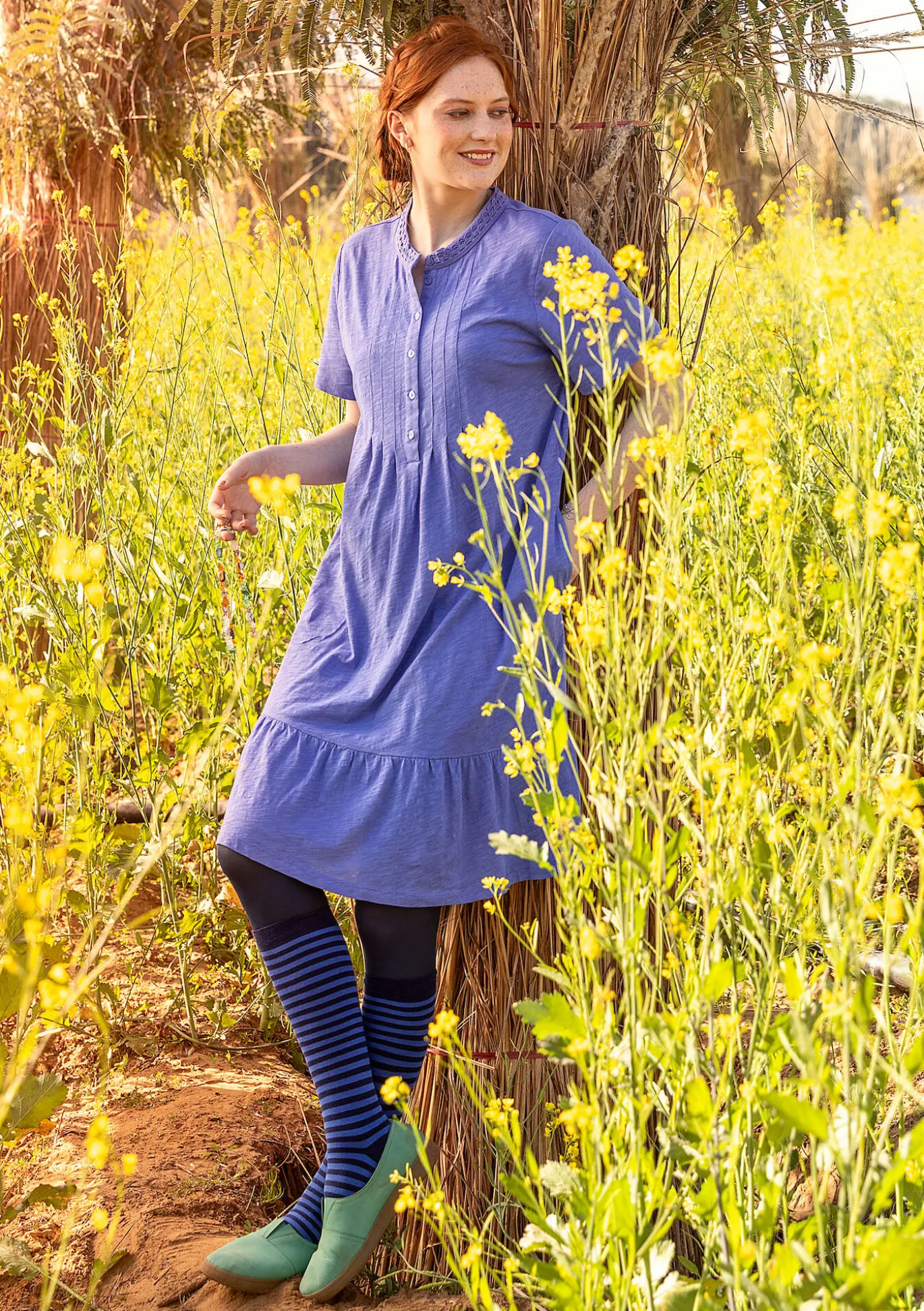 Gudrun Sjödén Jerseykleid aus Bio-Baumwolle^ Kleider