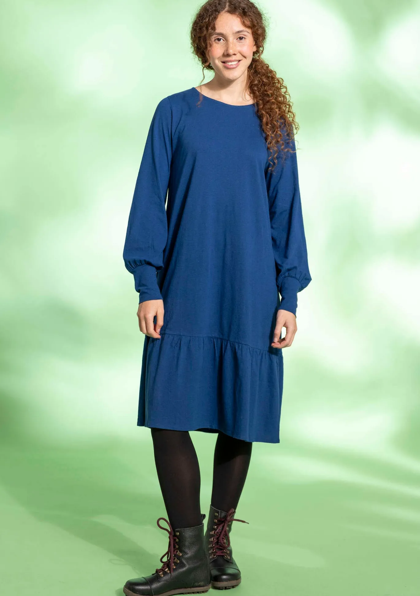 Gudrun Sjödén Jerseykleid aus Bio-Baumwolle/Leinen^ Kleider