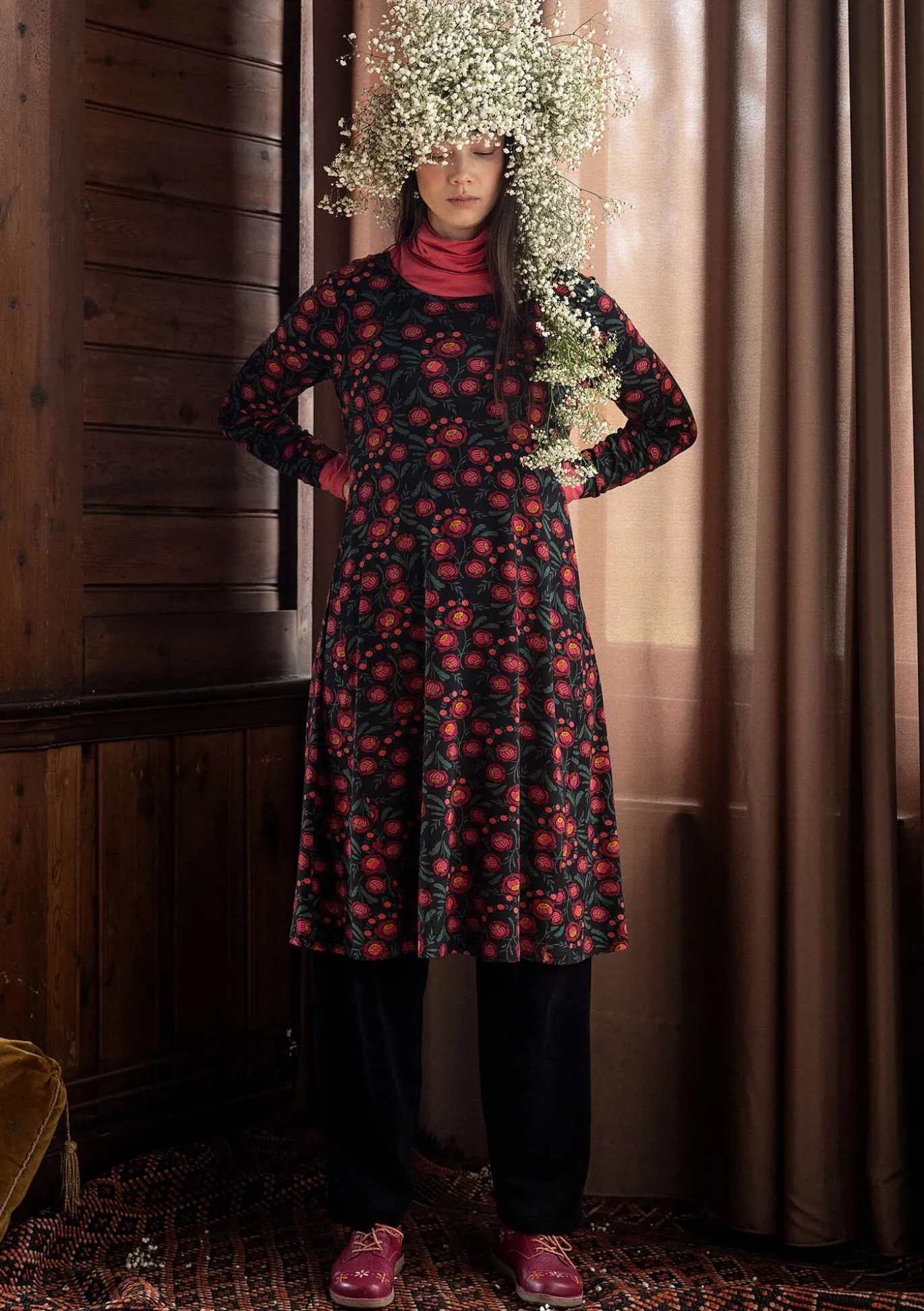 Gudrun Sjödén Jerseykleid „Dagny“ aus Lyocell/Elasthan^ Kleider