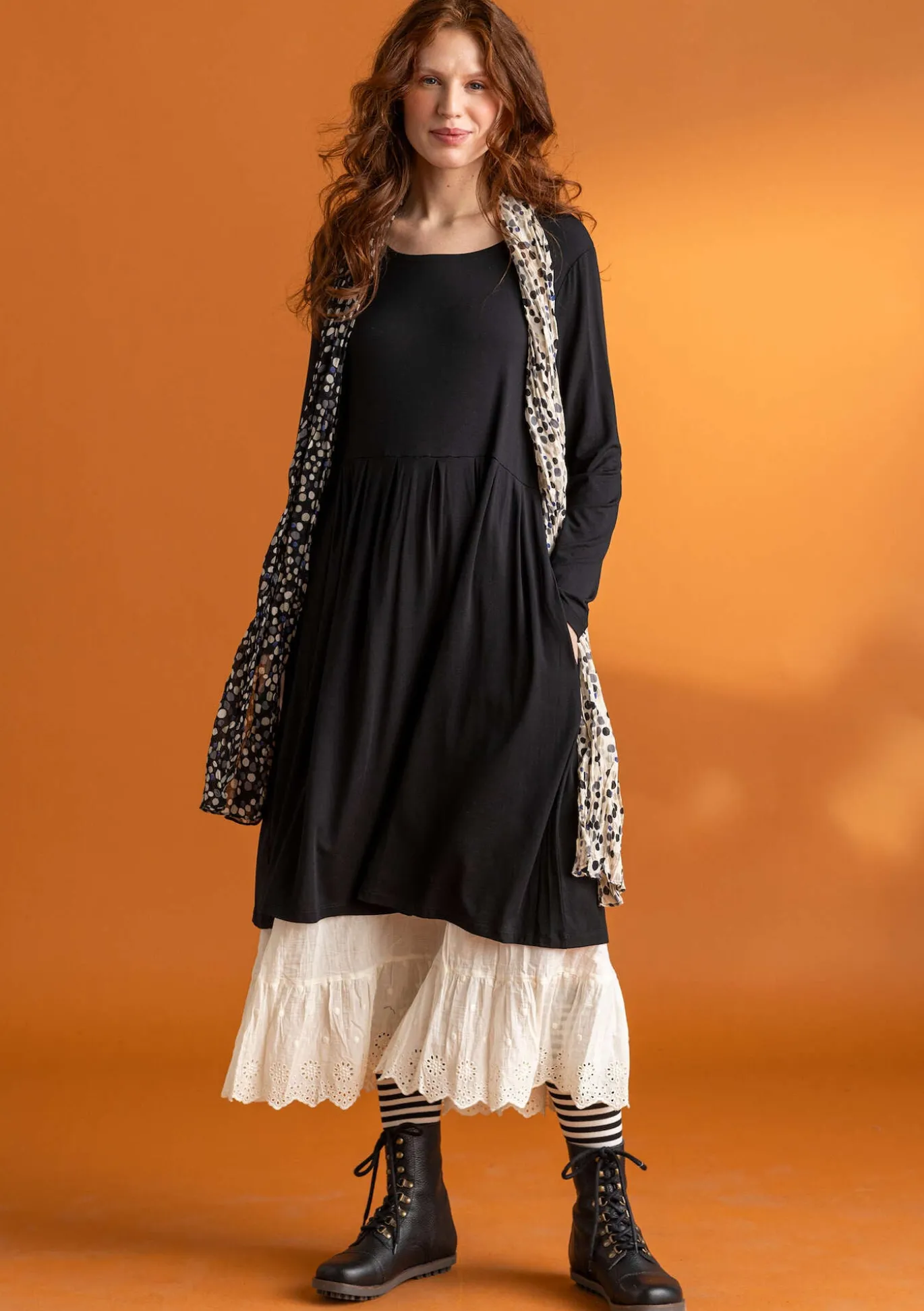 Gudrun Sjödén Jerseykleid „Helga“ aus Lyocell/Elasthan^ Kleider