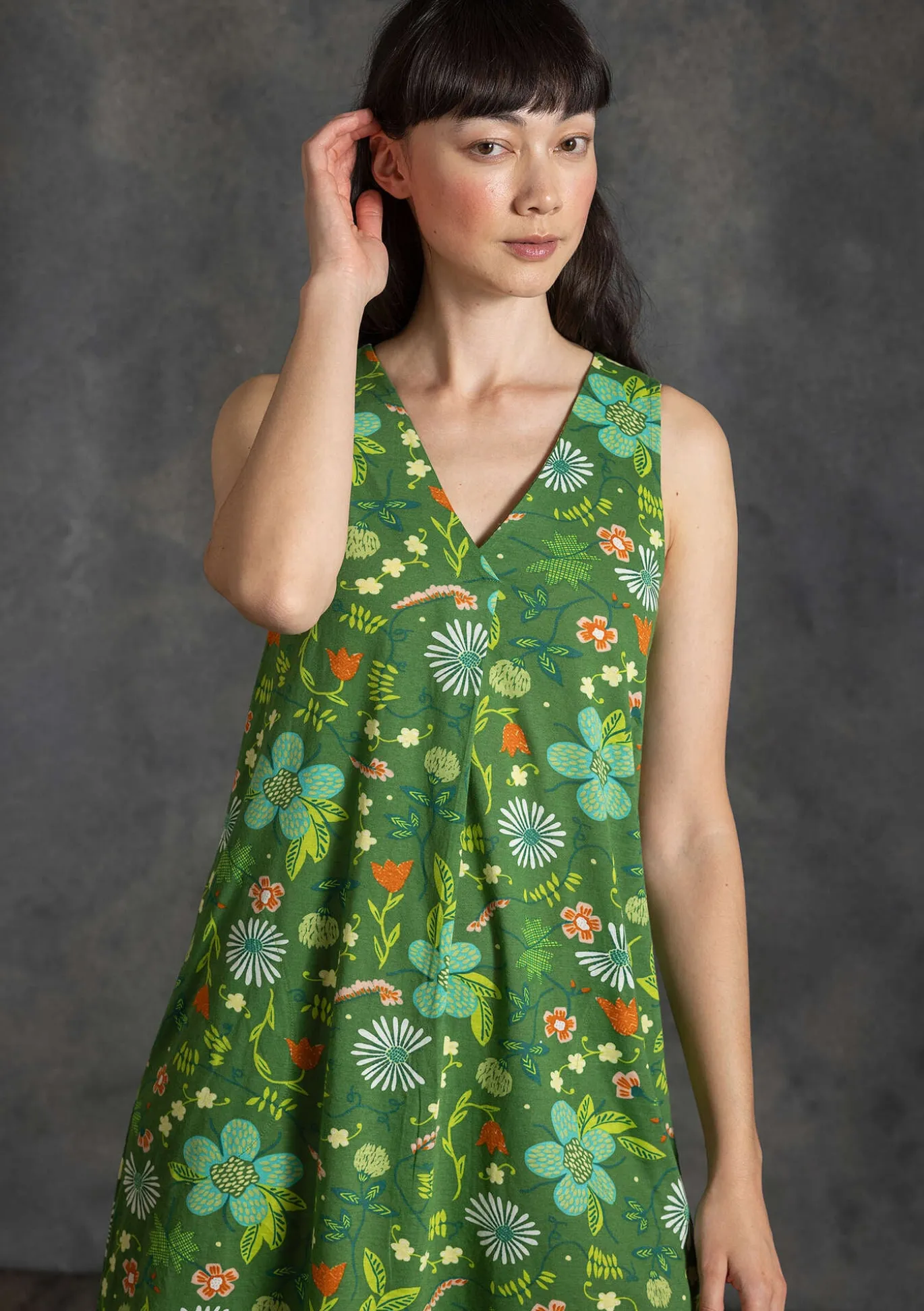 Gudrun Sjödén Jerseykleid „Midsommarsol“ aus Bio-Baumwolle^ Kleider