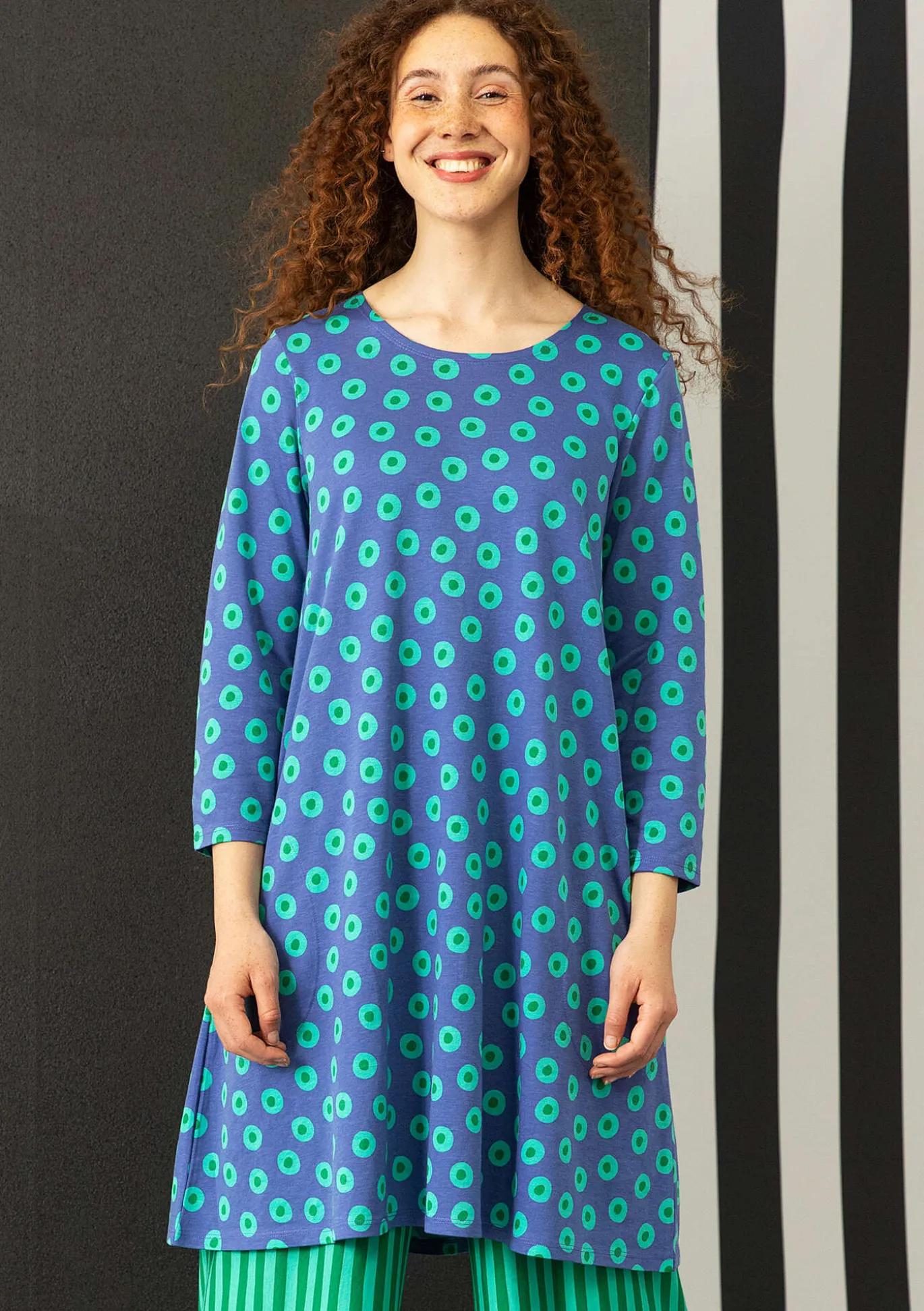 Gudrun Sjödén Jerseykleid „Nicole“ aus Bio-Baumwolle/Modal^ Kleider
