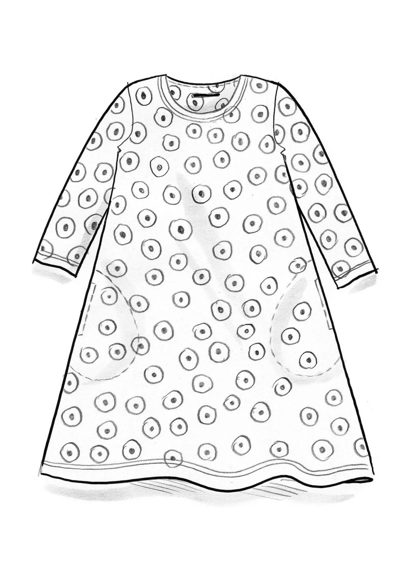 Gudrun Sjödén Jerseykleid „Nicole“ aus Bio-Baumwolle/Modal^ Kleider