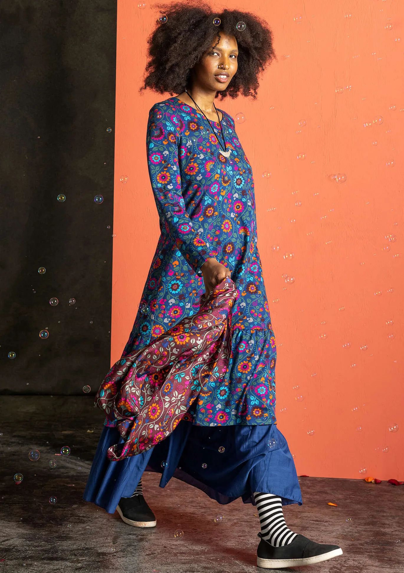 Gudrun Sjödén Jerseykleid „Rupangi“ aus Bio-Baumwolle^ Kleider