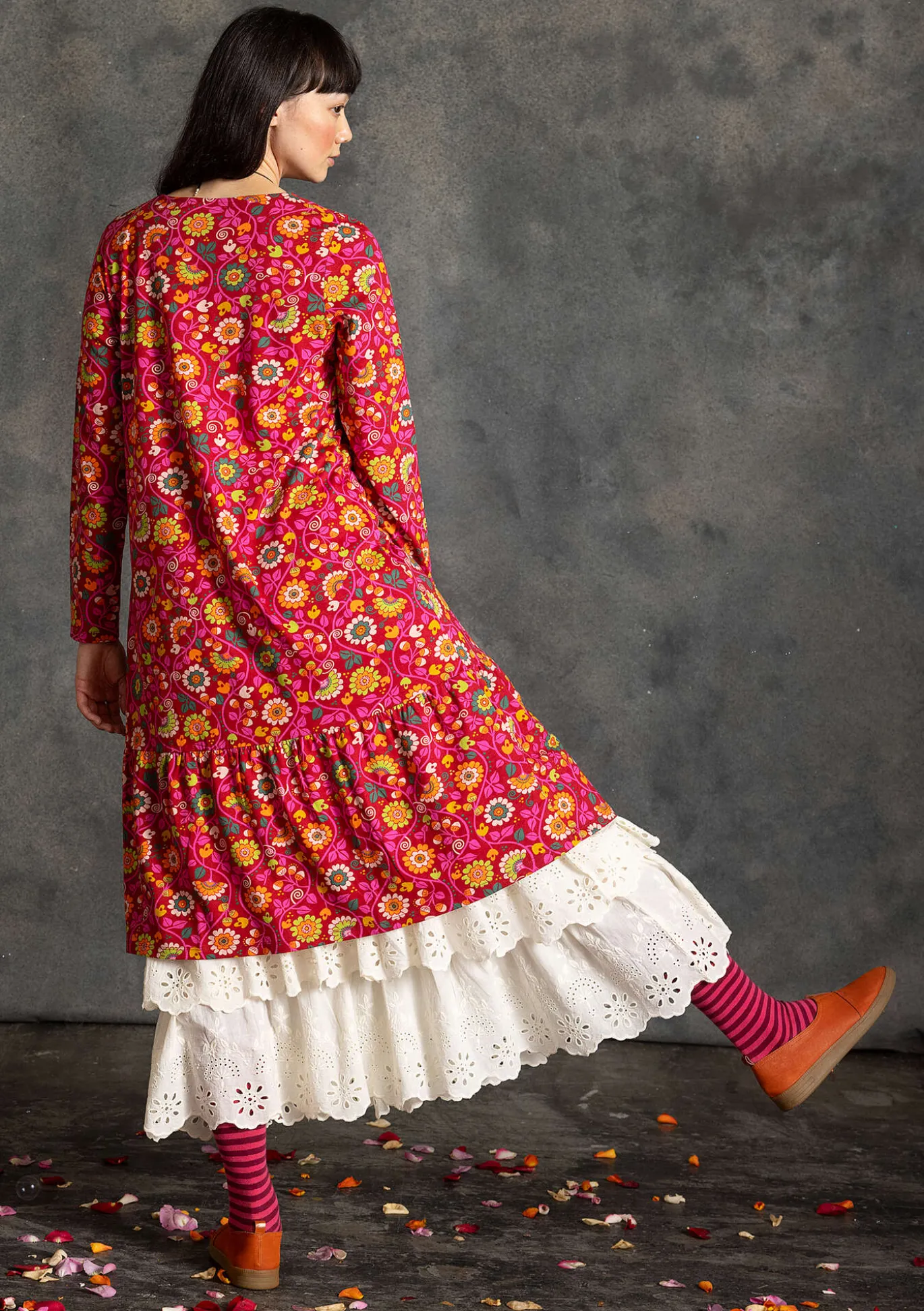Gudrun Sjödén Jerseykleid „Rupangi“ aus Bio-Baumwolle^ Kleider