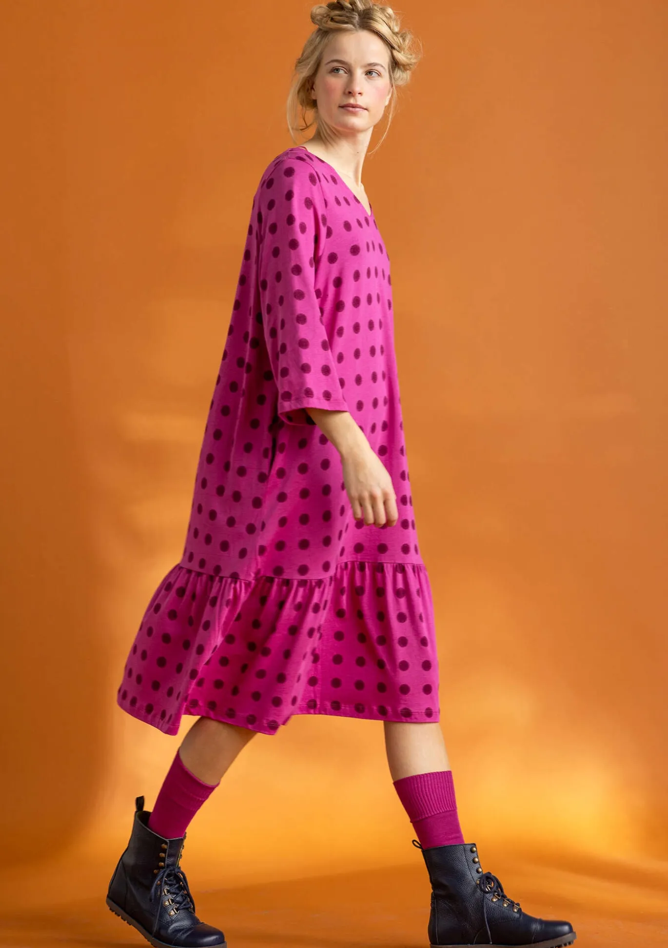 Gudrun Sjödén Jerseykleid „Tyra“ aus Bio-Baumwolle/Modal^ Kleider
