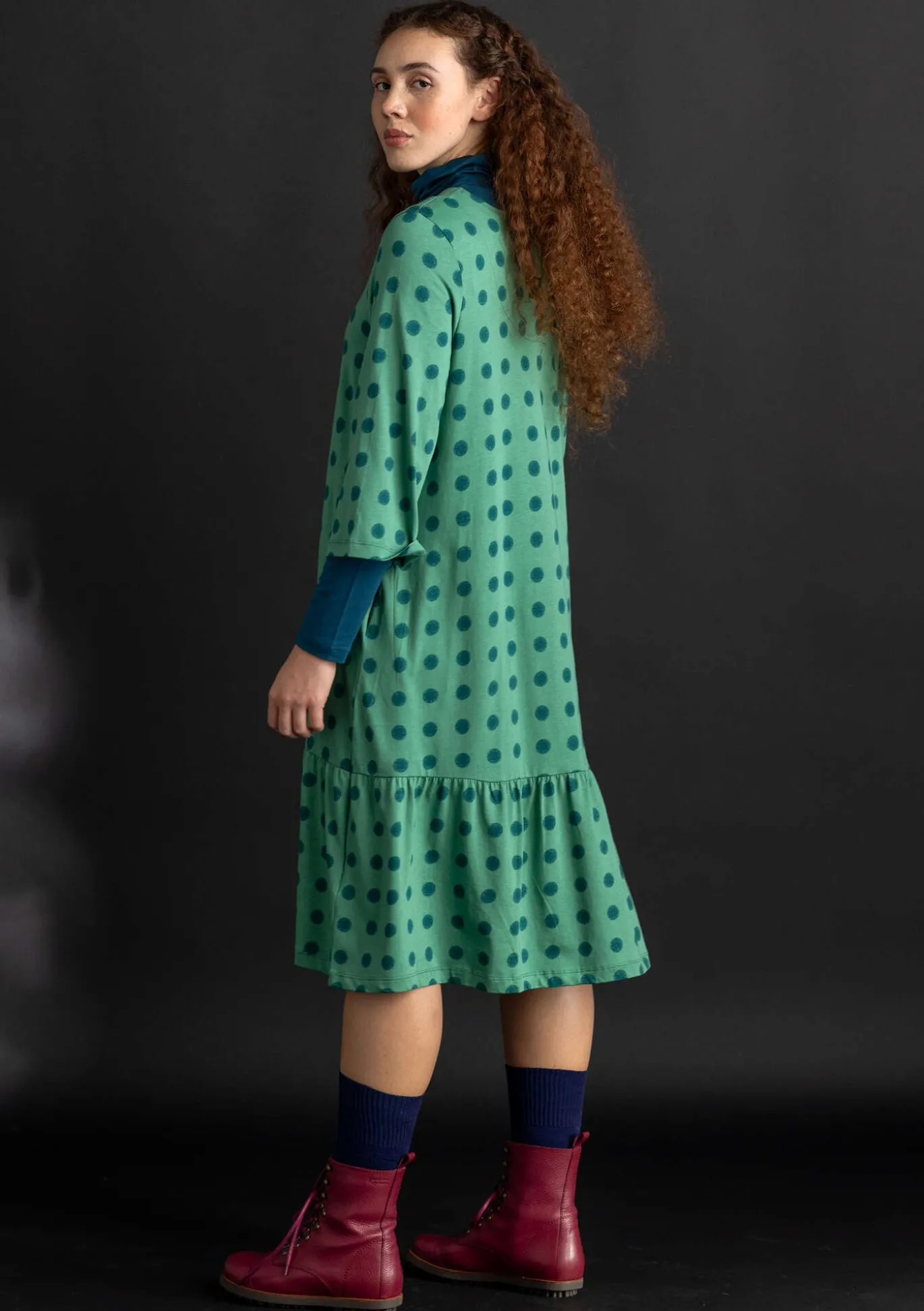 Gudrun Sjödén Jerseykleid „Tyra“ aus Bio-Baumwolle/Modal^ Kleider