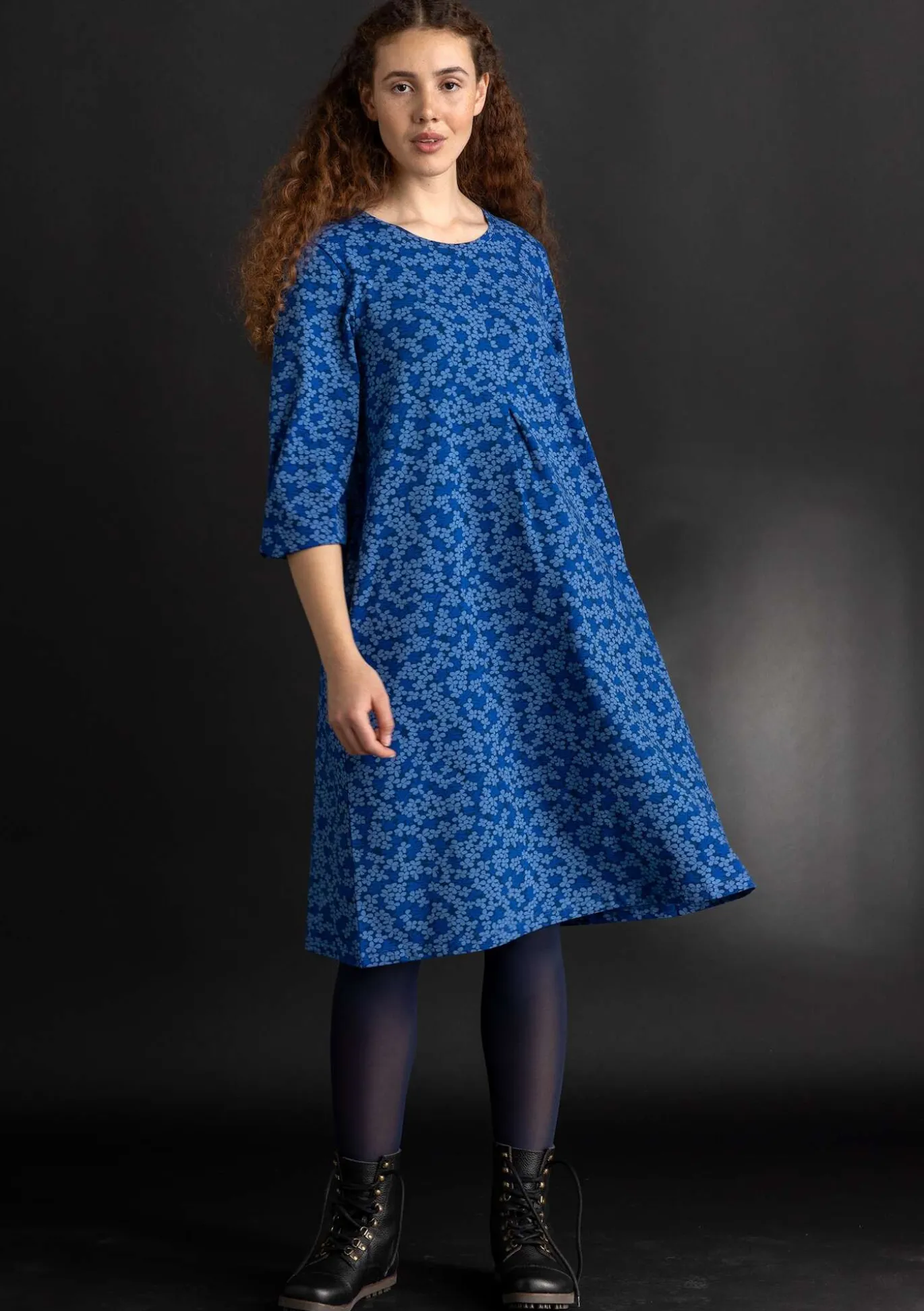 Gudrun Sjödén Jerseykleid „Ylva“ aus Bio-Baumwolle/Elasthan^ Kleider