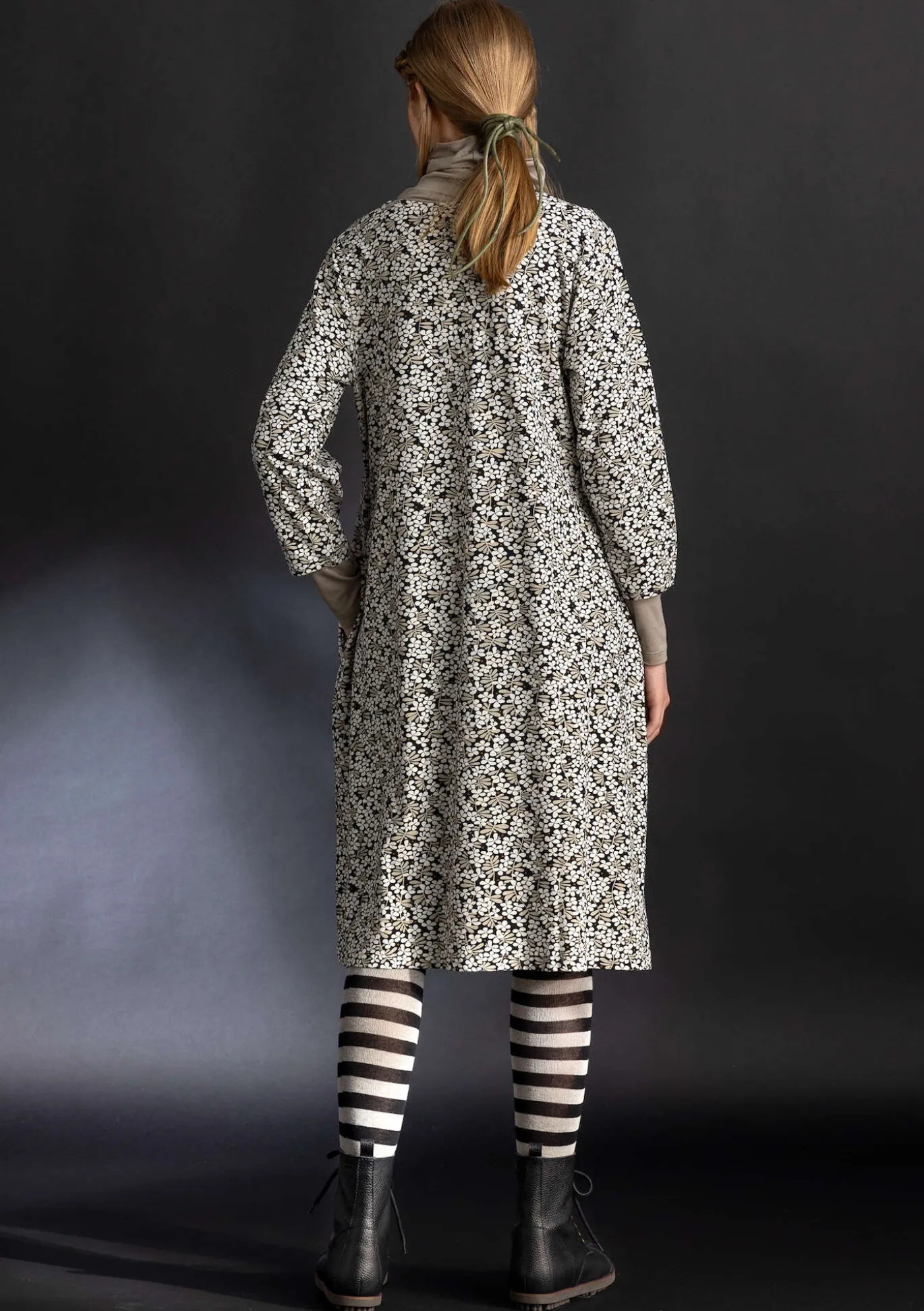 Gudrun Sjödén Jerseykleid „Ylva“ aus Bio-Baumwolle/Elasthan^ Kleider