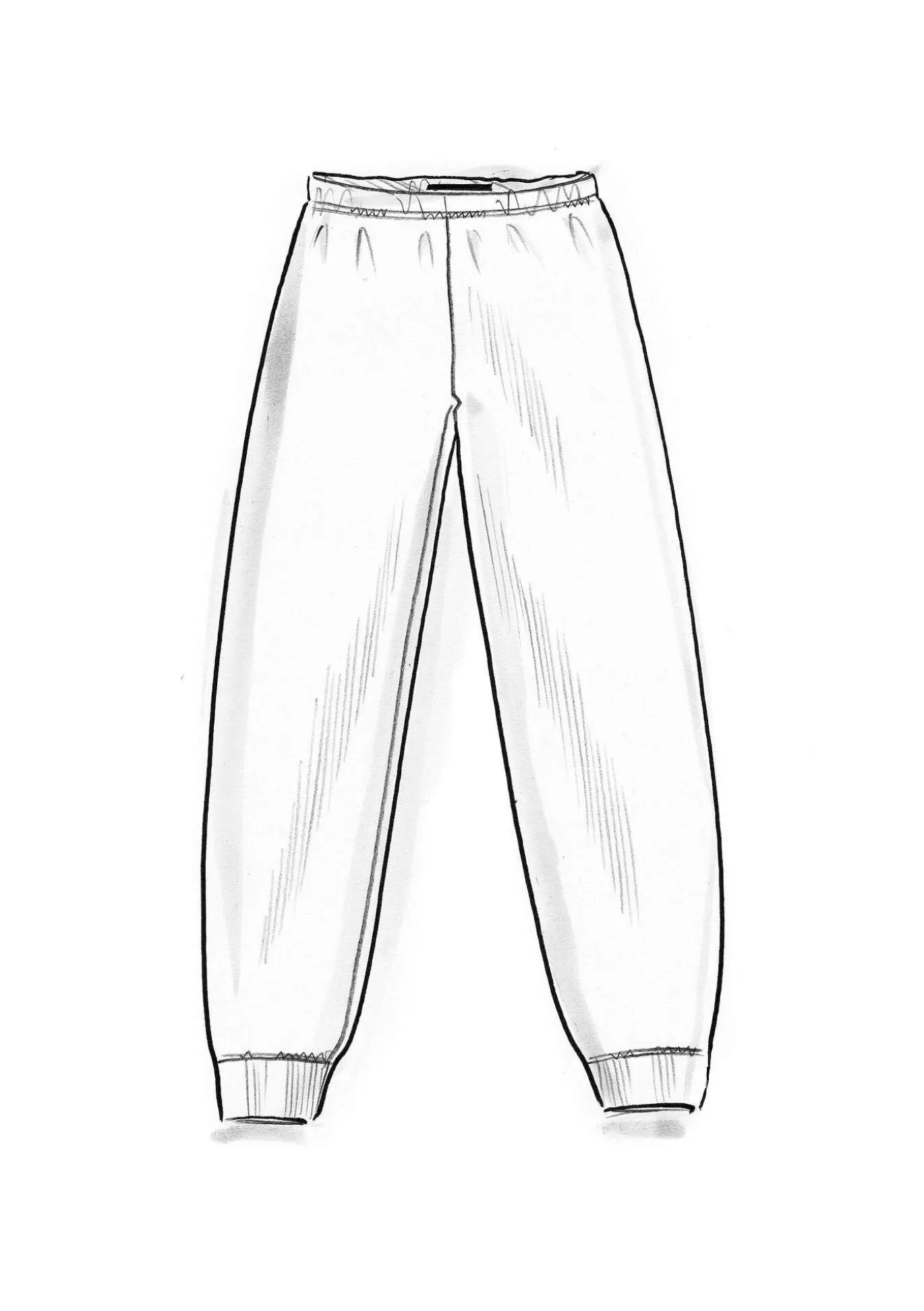 Gudrun Sjödén Jerseyleggings aus Bio-Baumwollripp^ Leggings