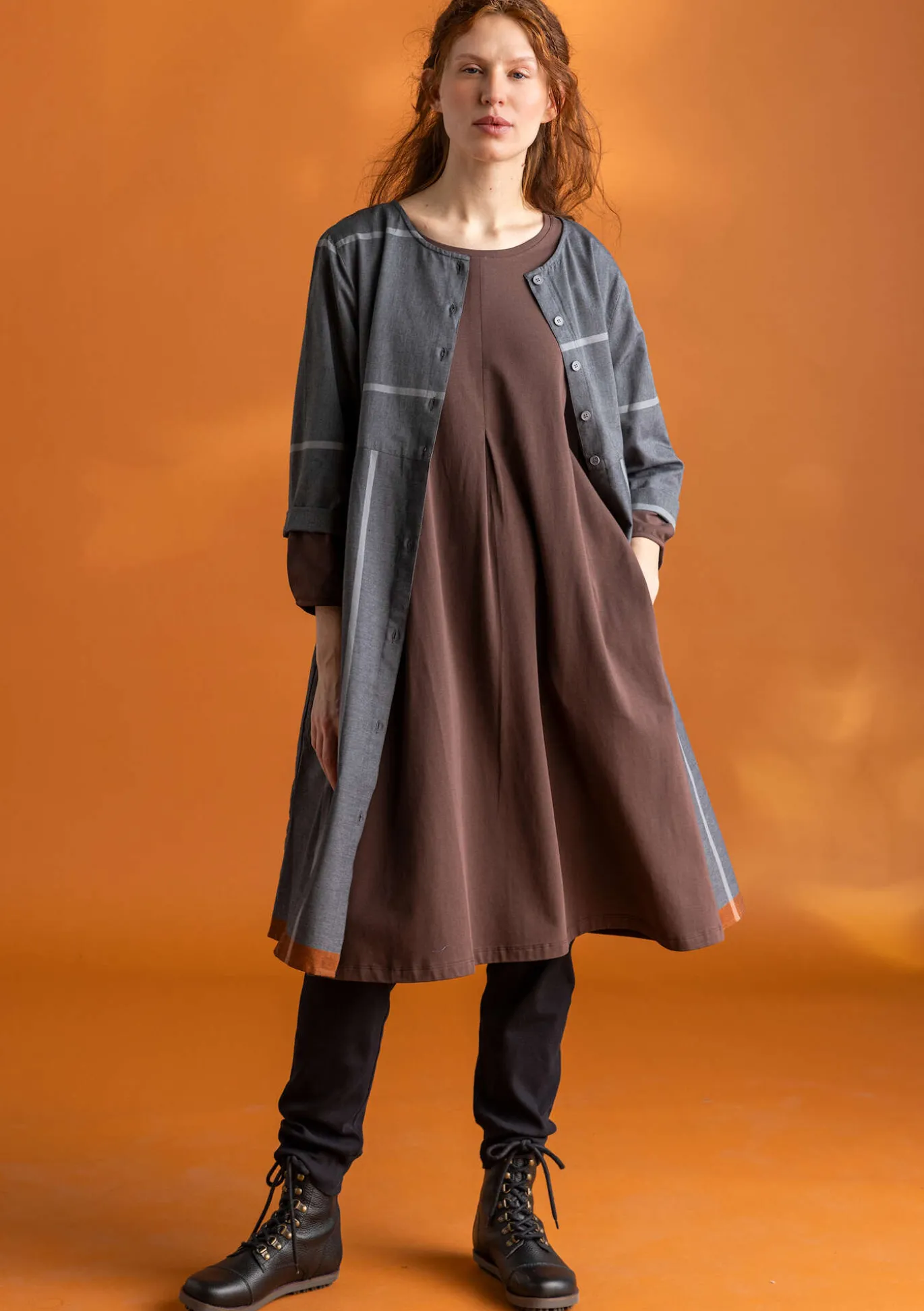Gudrun Sjödén Jerseyleggings aus Bio-Baumwollripp^ Leggings