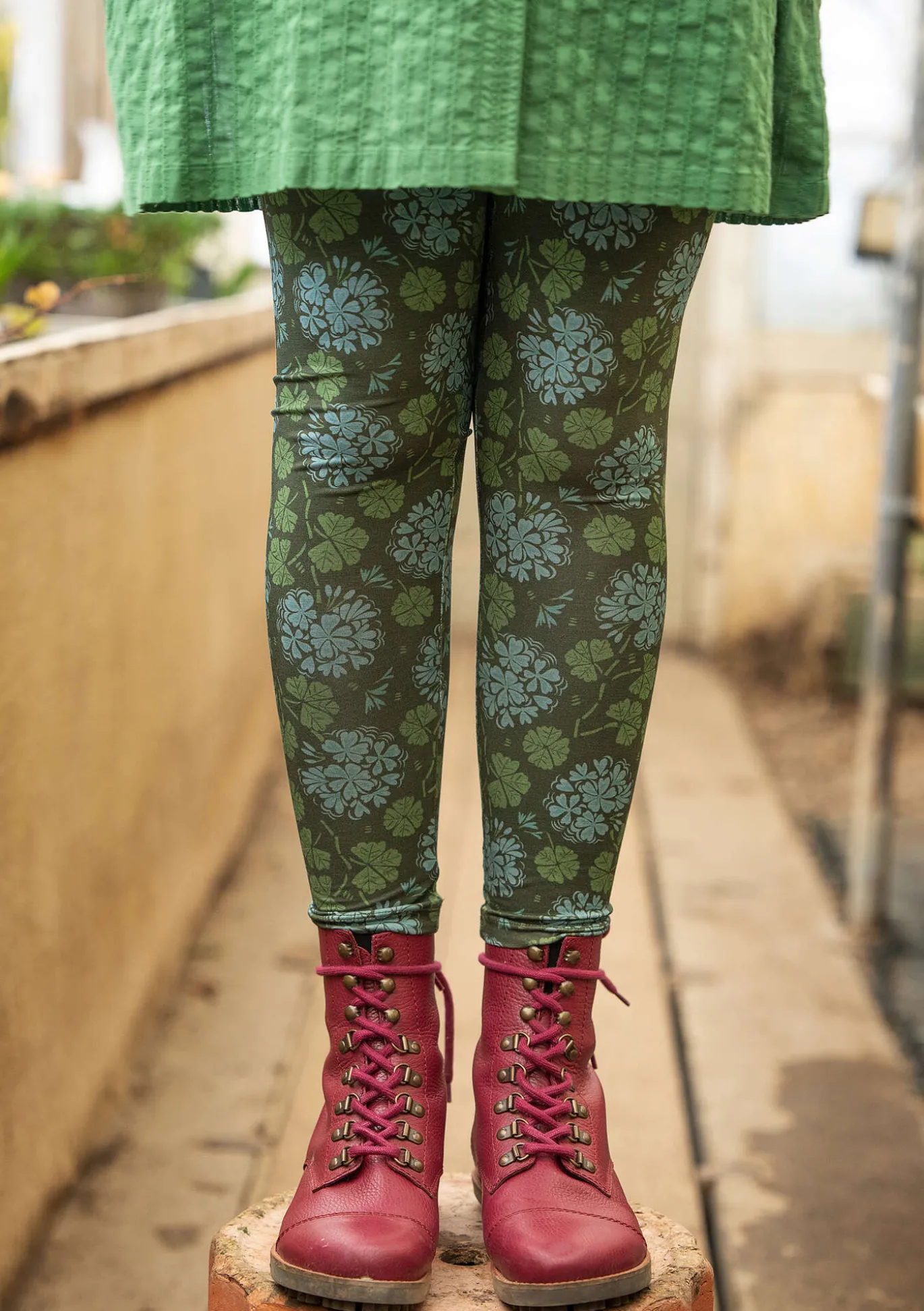 Gudrun Sjödén Jerseyleggings „Pelargon“ aus Lyocell/Elasthan^ Leggings