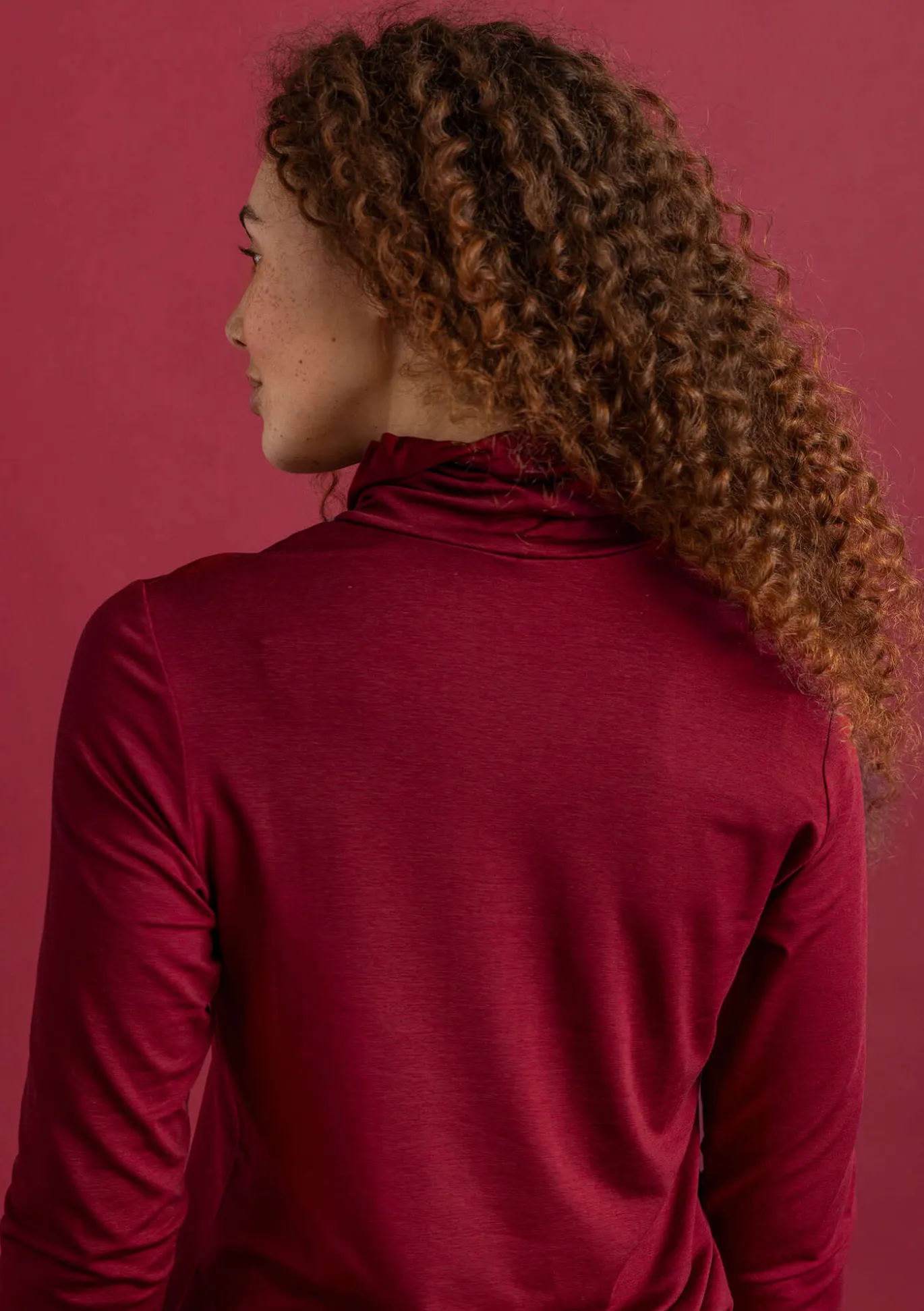 Gudrun Sjödén Jersey-Rollkragenshirt aus Lyocell/Elasthan^ Pullover & Shirts