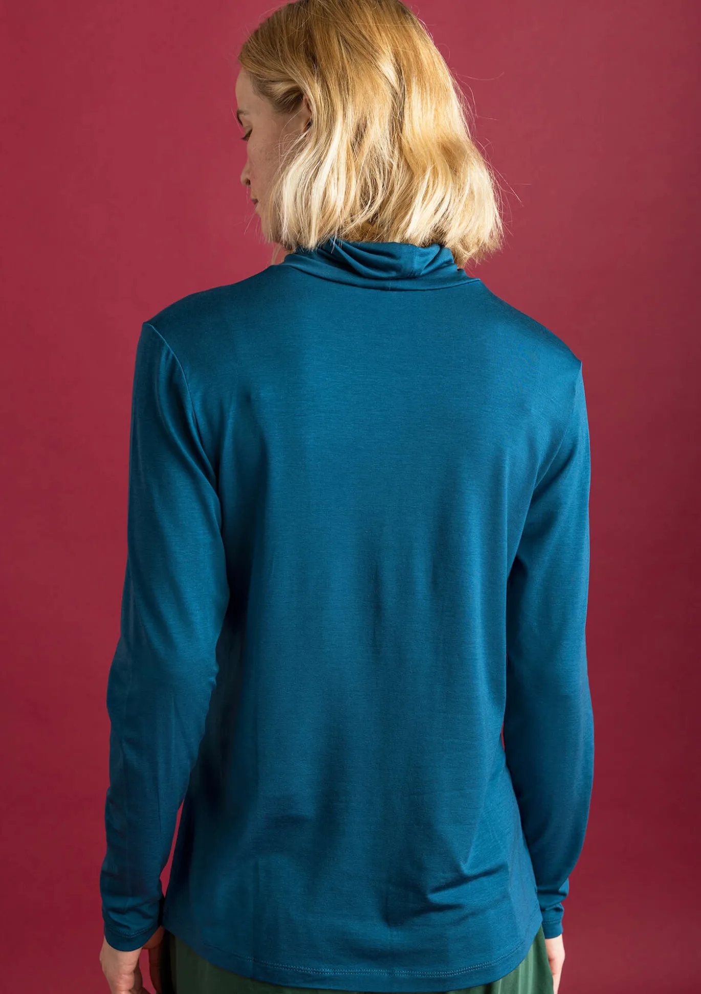 Gudrun Sjödén Jersey-Rollkragenshirt aus Lyocell/Elasthan^ Pullover & Shirts
