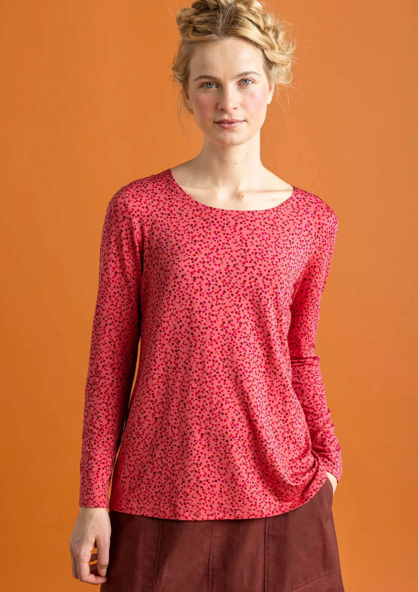 Gudrun Sjödén Jerseyshirt „Helga“ aus Lyocell/Elasthan^ Pullover & Shirts